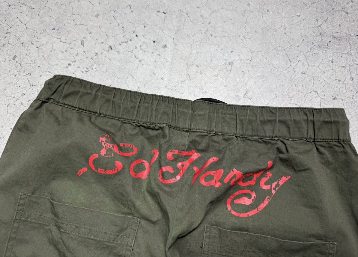 Ed Hardy Ed Hardy Cargo Baggy Track Pants Big Logo Size S Size US 30 / EU 46 - 11 Thumbnail