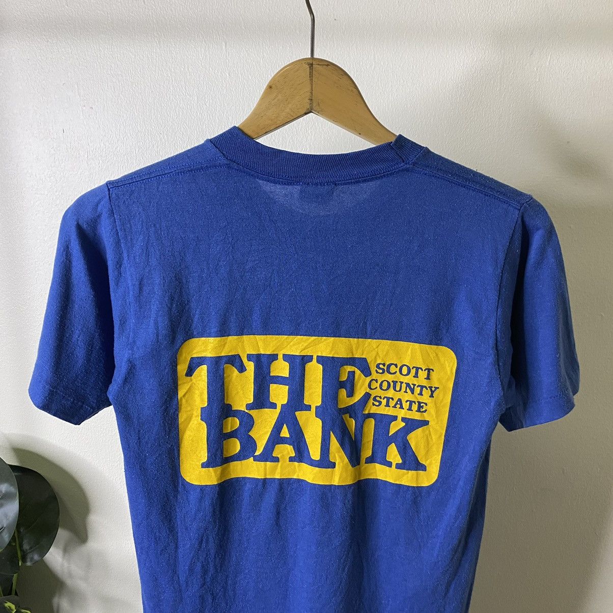 Vintage Vintage 1987 Scottsburg Police Camp With A Cop Tee Size US S / EU 44-46 / 1 - 6 Thumbnail
