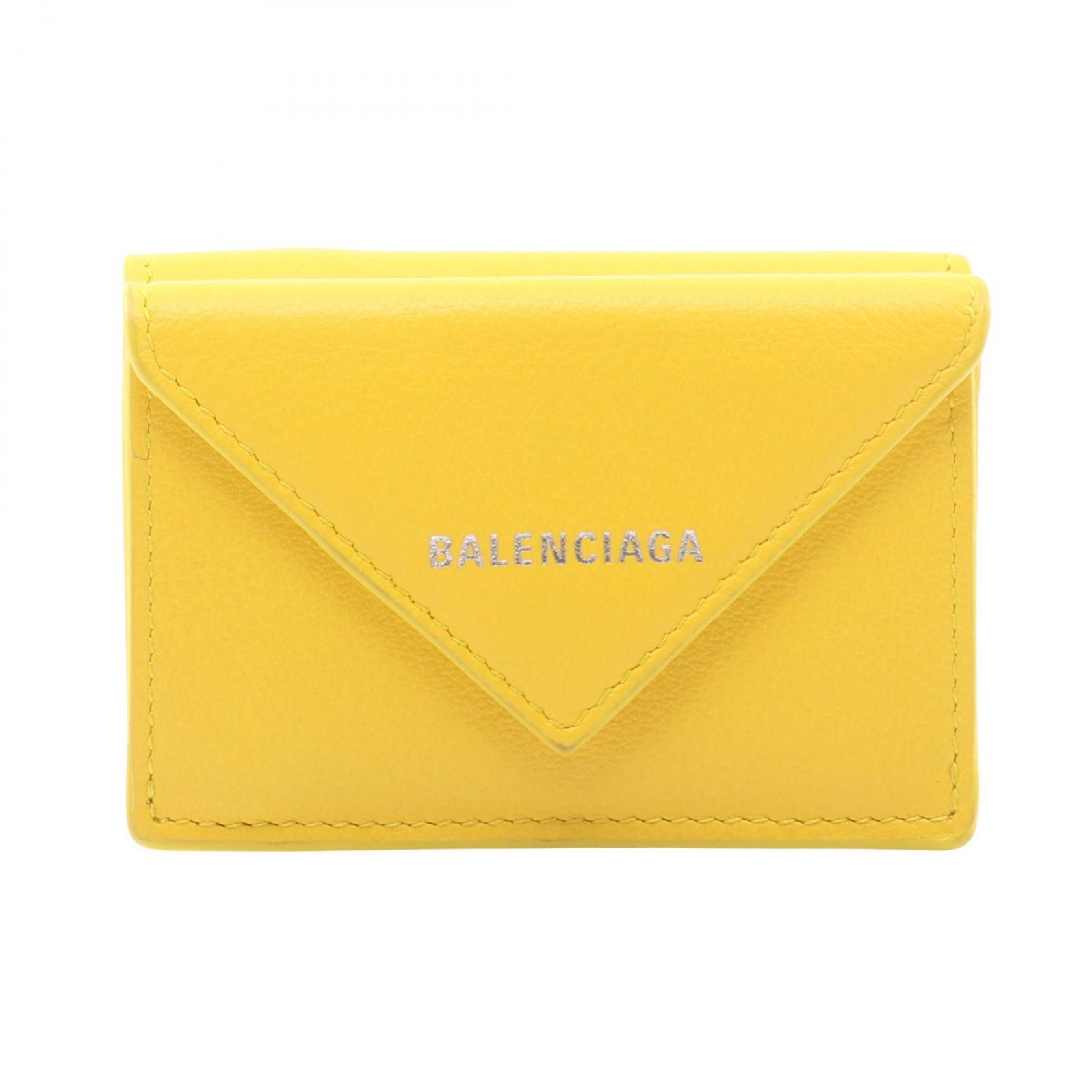 Balenciaga Balenciaga Balenciaga Paper Mini Wallet Trifold Wallet Leather Short Wallet 391446 DUTY FREE for USA Size ONE SIZE - 1 Thumbnail