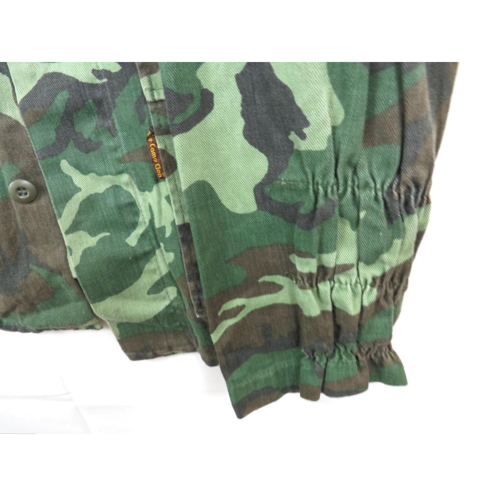 Vintage VTG 1960's USA The Camo Clan Camouflage Flannel Shirt L Men Button-Up Size US L / EU 52-54 / 3 - 6 Thumbnail