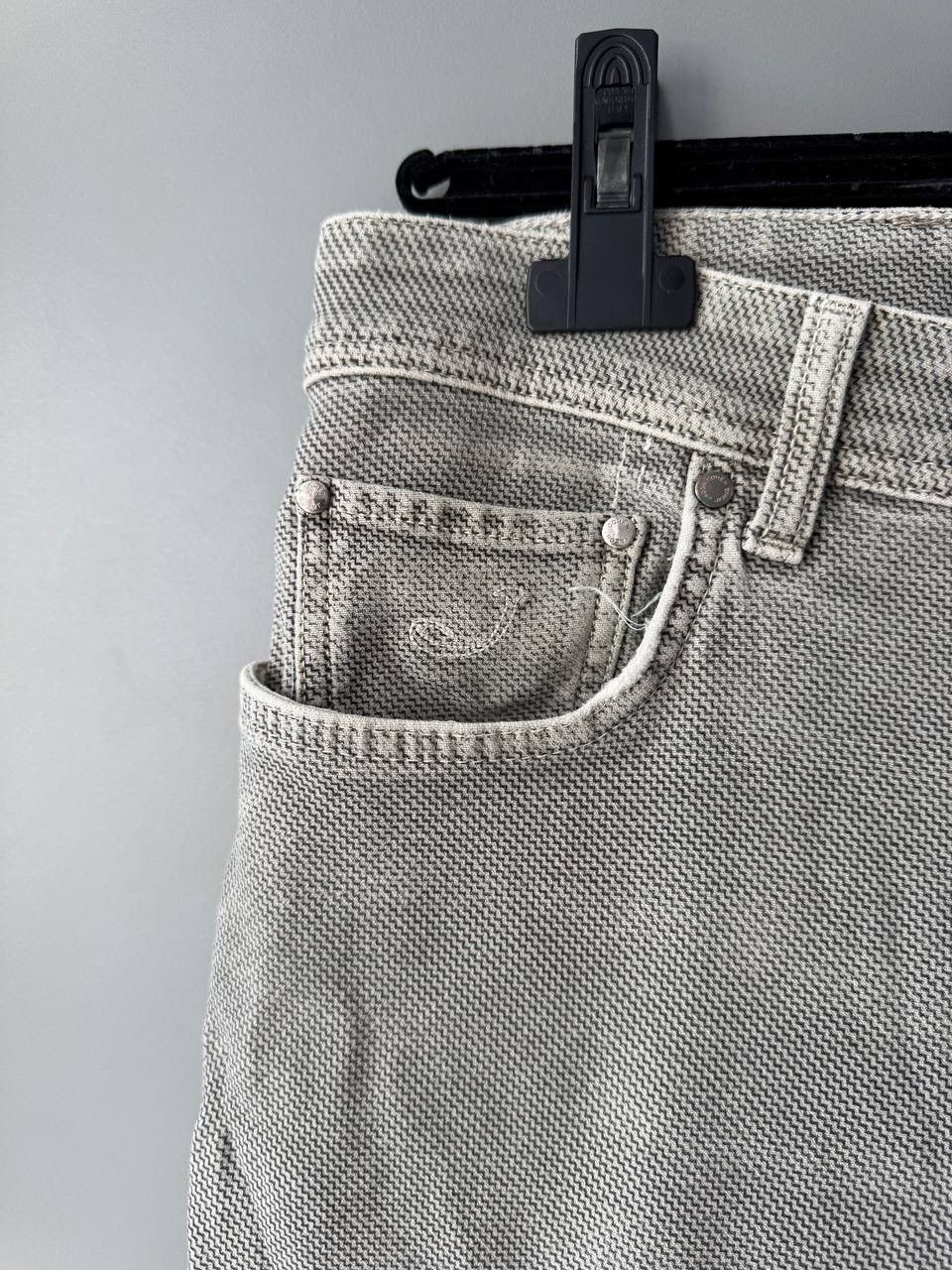 Designer × Jacob Cohen Jacob Cohen Patterned Pants Designer Handmade In Italy Size US 34 / EU 50 - 4 Thumbnail