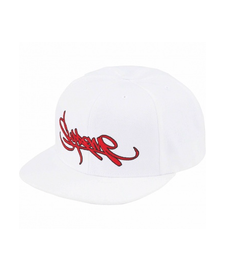 Supreme Supreme Handstyle 6-Panel White Size ONE SIZE - 1 Thumbnail