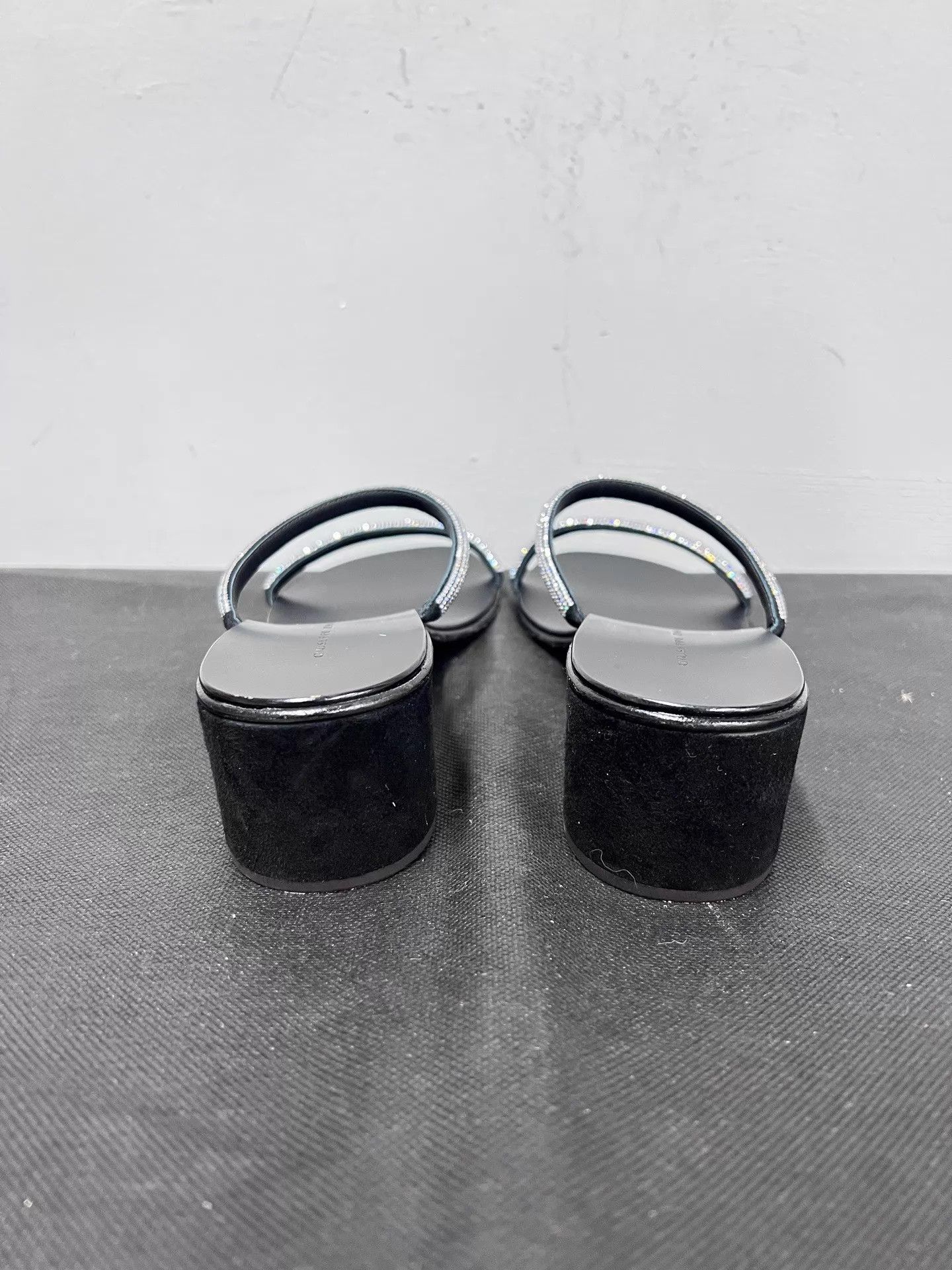 Giuseppe Zanotti Giuseppe Zanotti GZ Simple Crystal 1-Strap Slide 38 New Size US 7.5 / IT 37.5 - 3 Thumbnail