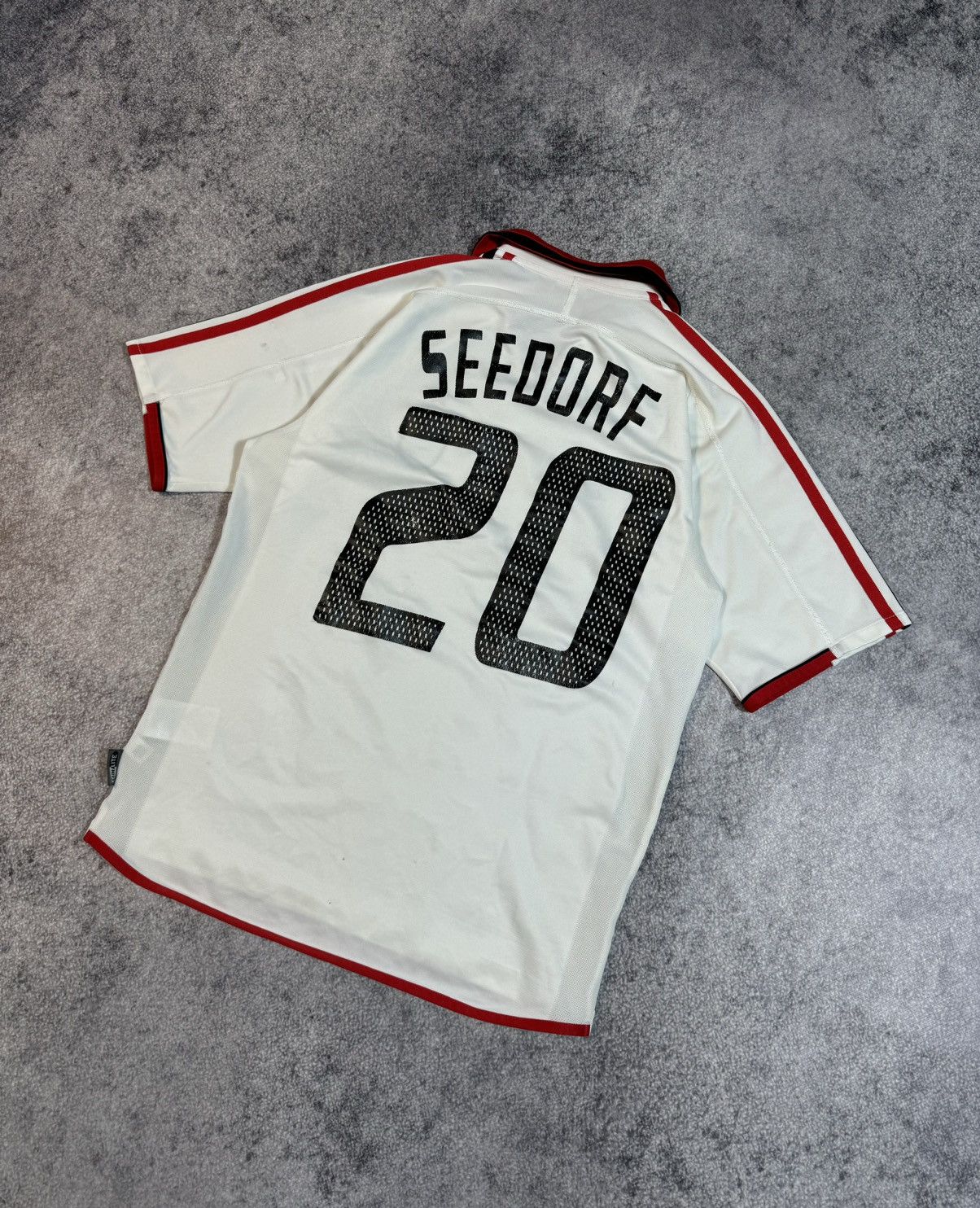 Adidas × Vintage Vintage Adidas AC Milan 20 Seedorf Soccer Jersey Blokecore S Size US S / EU 44-46 / 1 - 1 Thumbnail