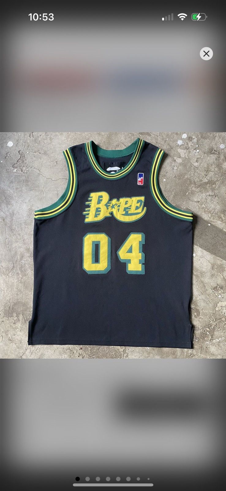 Bape × Nigo Bape - OG - Sta 04 Jersey Nigo Era Size US M / EU 48-50 / 2 - 1 Thumbnail