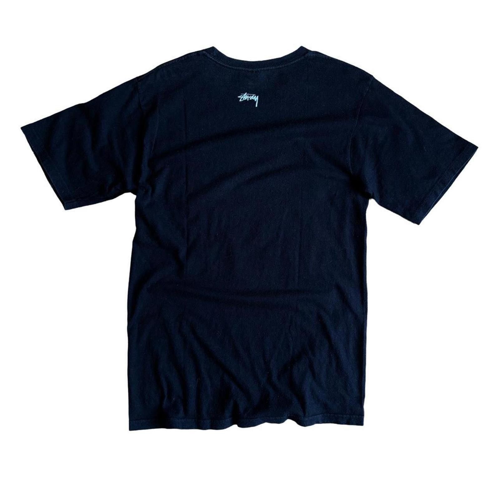 Stussy Stüssy New York Graphic T Shirt Black Blue Orange S Size US S / EU 44-46 / 1 - 4 Thumbnail