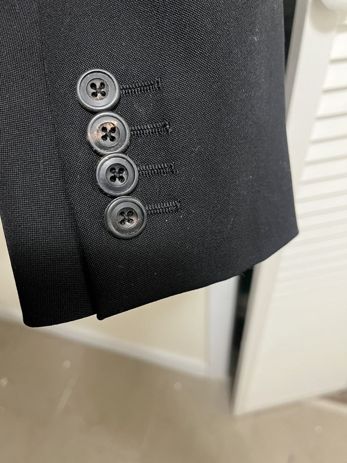 Alexander McQueen Embellished Floral-Lapel Tuxedo Jacket Sz 54R EU(43R US) Size 54R - 11 Thumbnail