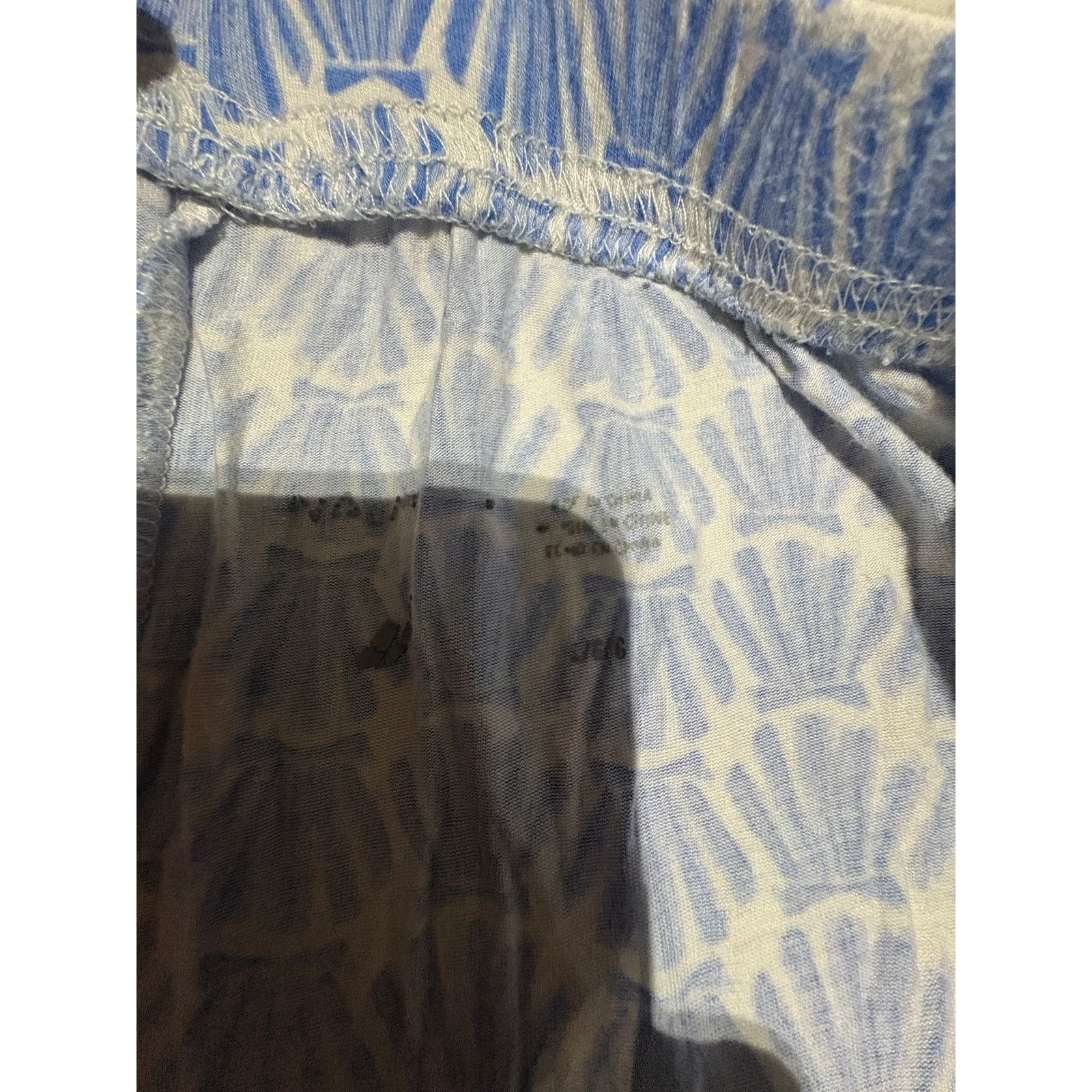Nautica Nautica Women’s Large Blue White Pajama Lounge Pants Size 32" / US 10 / IT 46 - 4 Thumbnail