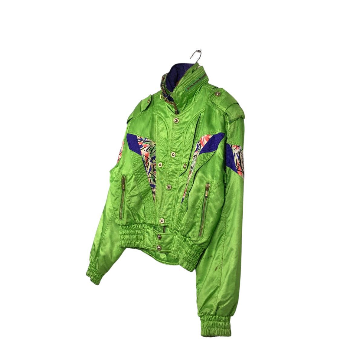Japanese Brand 📌Cropped Bomber Jacket Ski Wear Killy Multi Color Size US L / EU 52-54 / 3 - 3 Thumbnail