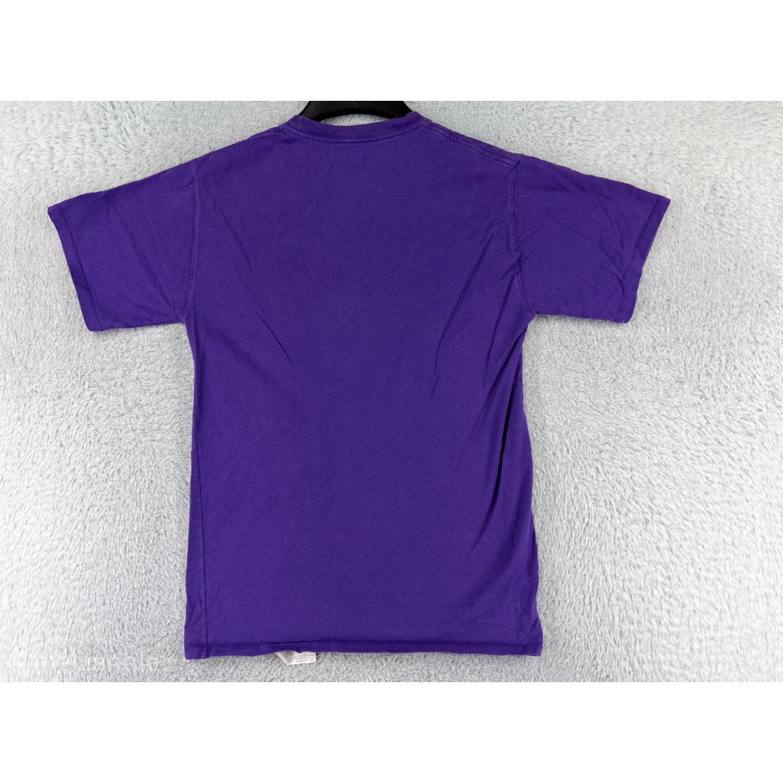 Champion Champion Shirt Mens Small Purple Spellout Logo Short Sleeve Crew Cotton Blend Size US S / EU 44-46 / 1 - 2 Thumbnail