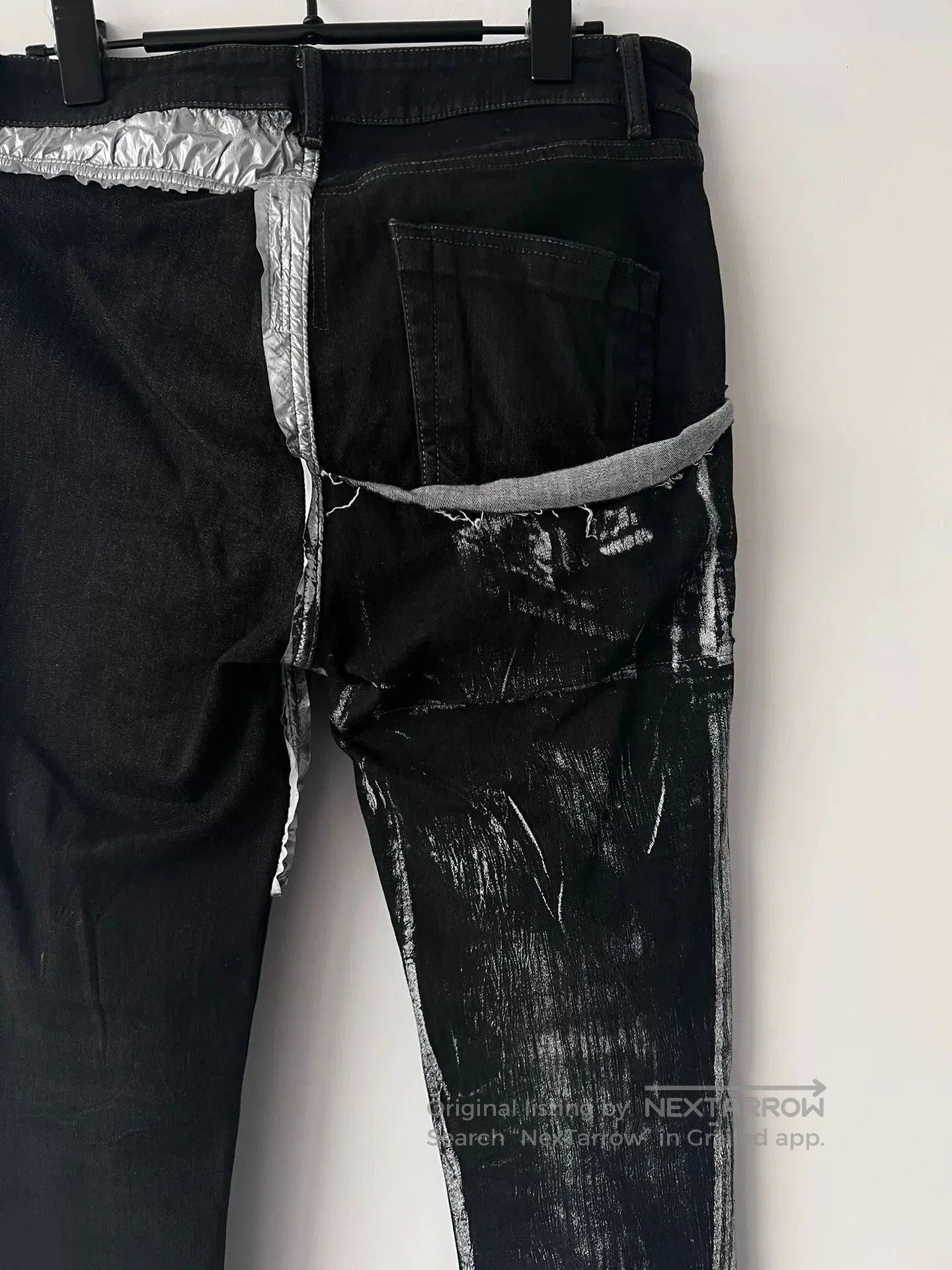 Rick Owens Drkshdw rick owens drkshdw patchwork denim pants. Size US 32 / EU 48 - 4 Thumbnail