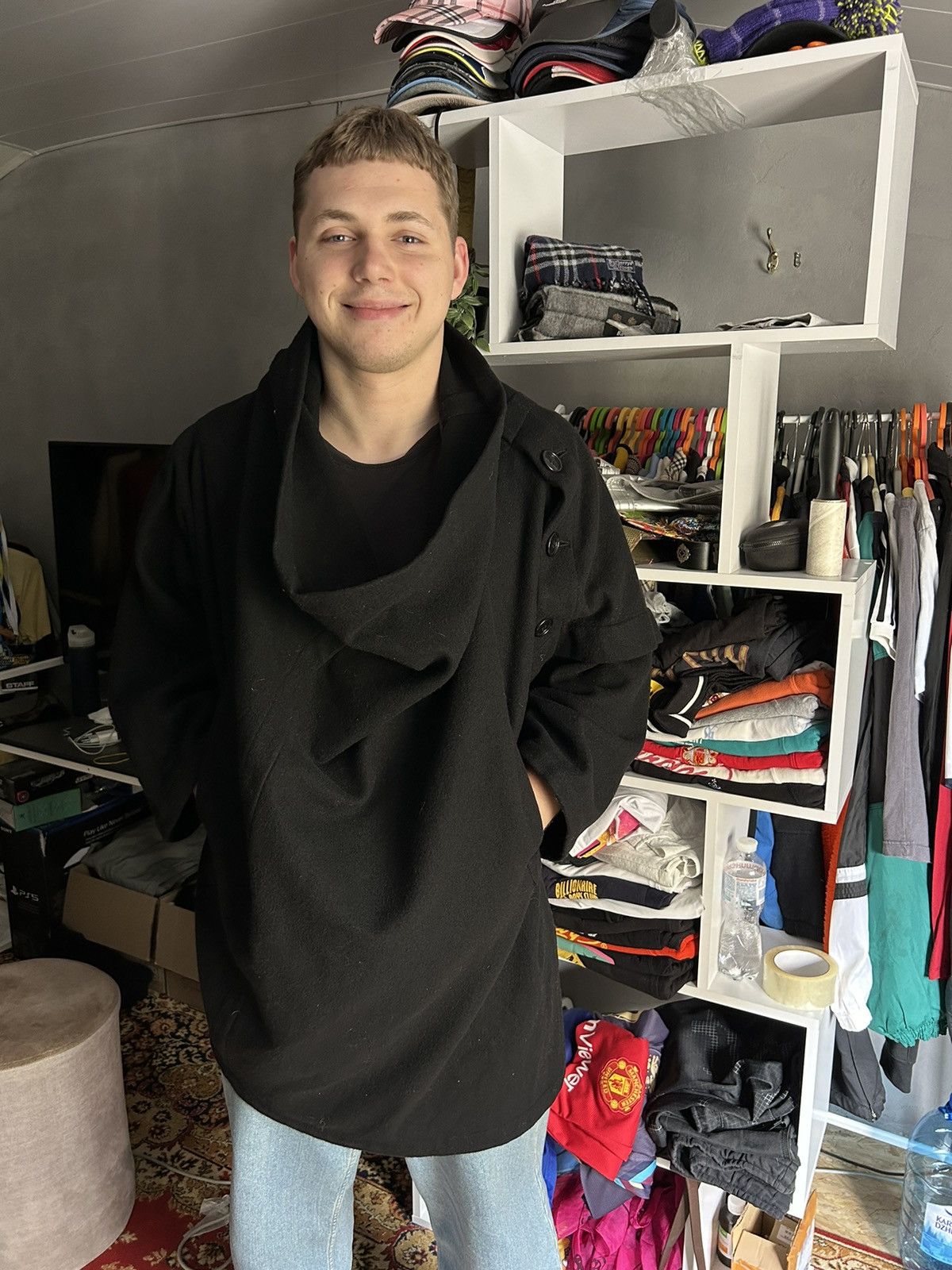 Yohji Yamamoto Archive Yohji Yamamoto coat very rate item avangarde Size US M / EU 48-50 / 2 - 7 Thumbnail