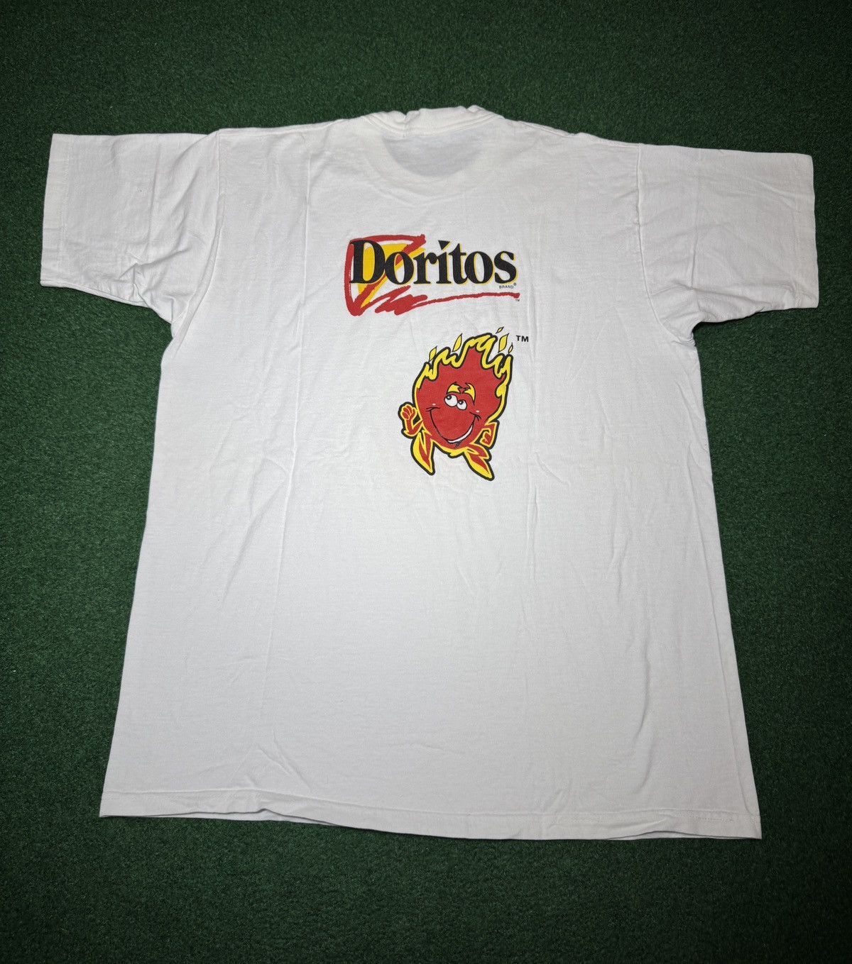 Vintage Doritos Vintage 90s Double Sided Chip Snack XL T Shirt Size US XL / EU 56 / 4 - 5 Thumbnail