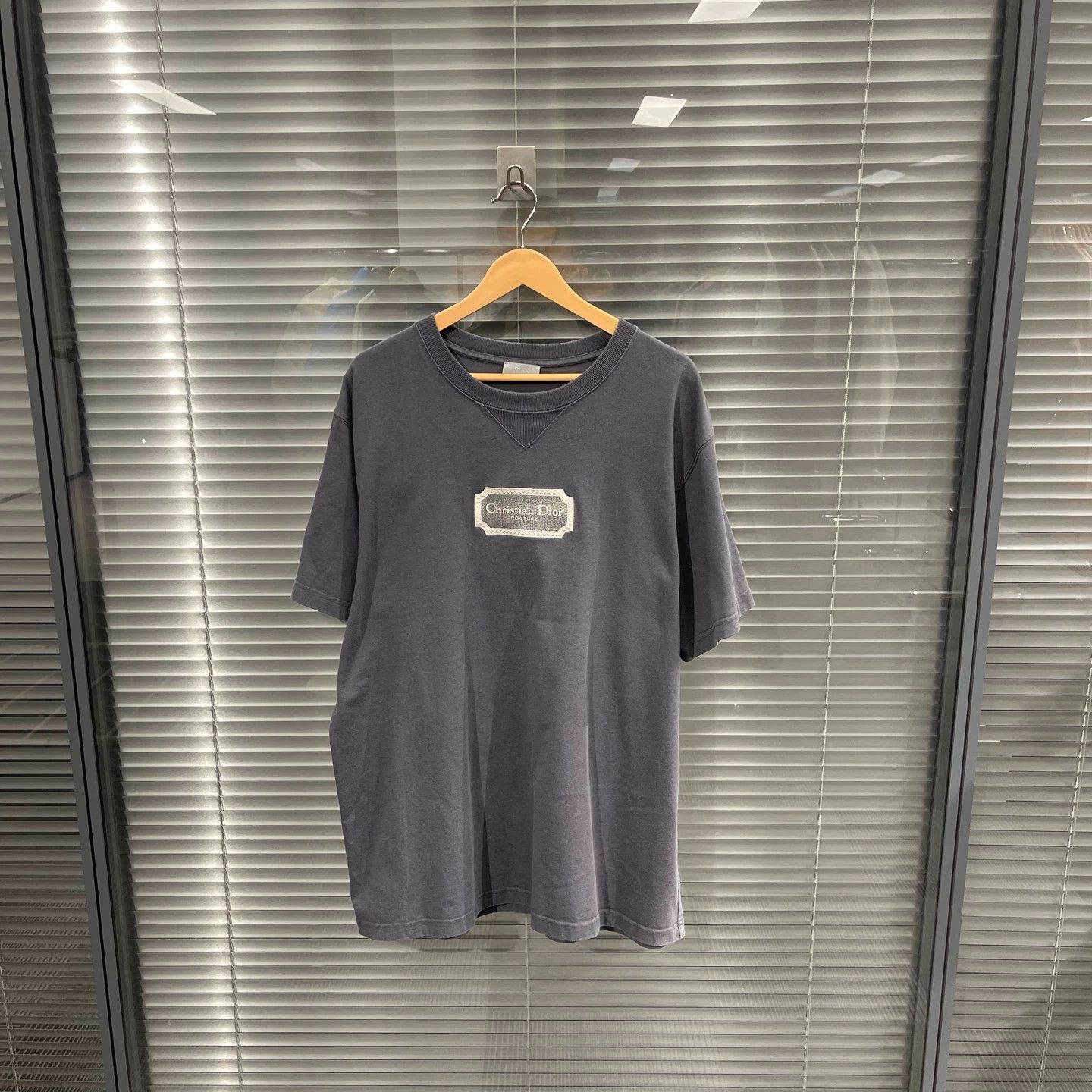 Dior Black Short-Sleeve Crewneck Shirt Size US XXL / EU 58 / 5 - 1 Thumbnail