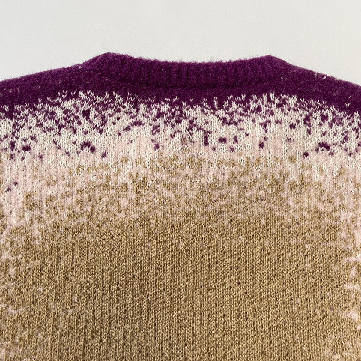 Y/Project A/W 22 Purple / Beige ‘Gradient’ Sweater Size US M / EU 48-50 / 2 - 11 Thumbnail