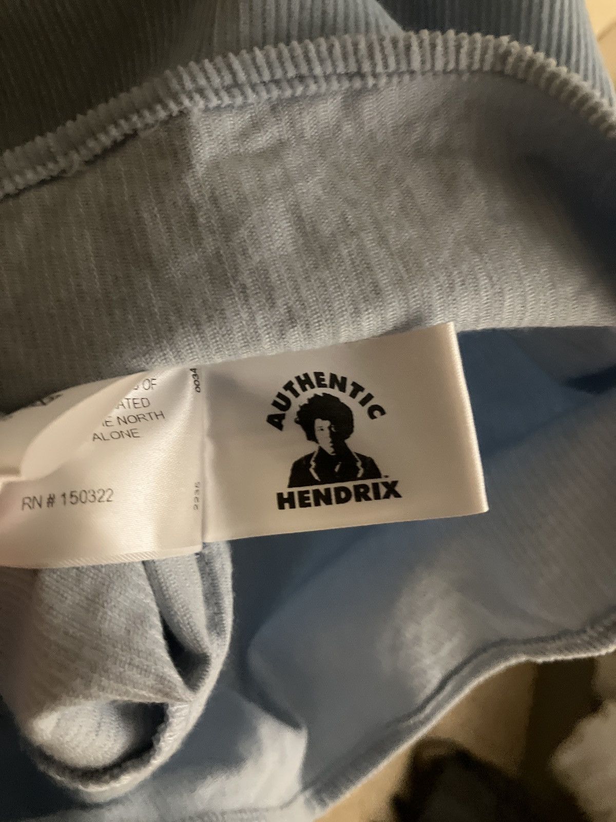 Noah Noah NY x Jimi Hendrix Embroidered Light Blue Corduroy Shirt Size US L / EU 52-54 / 3 - 2 Thumbnail