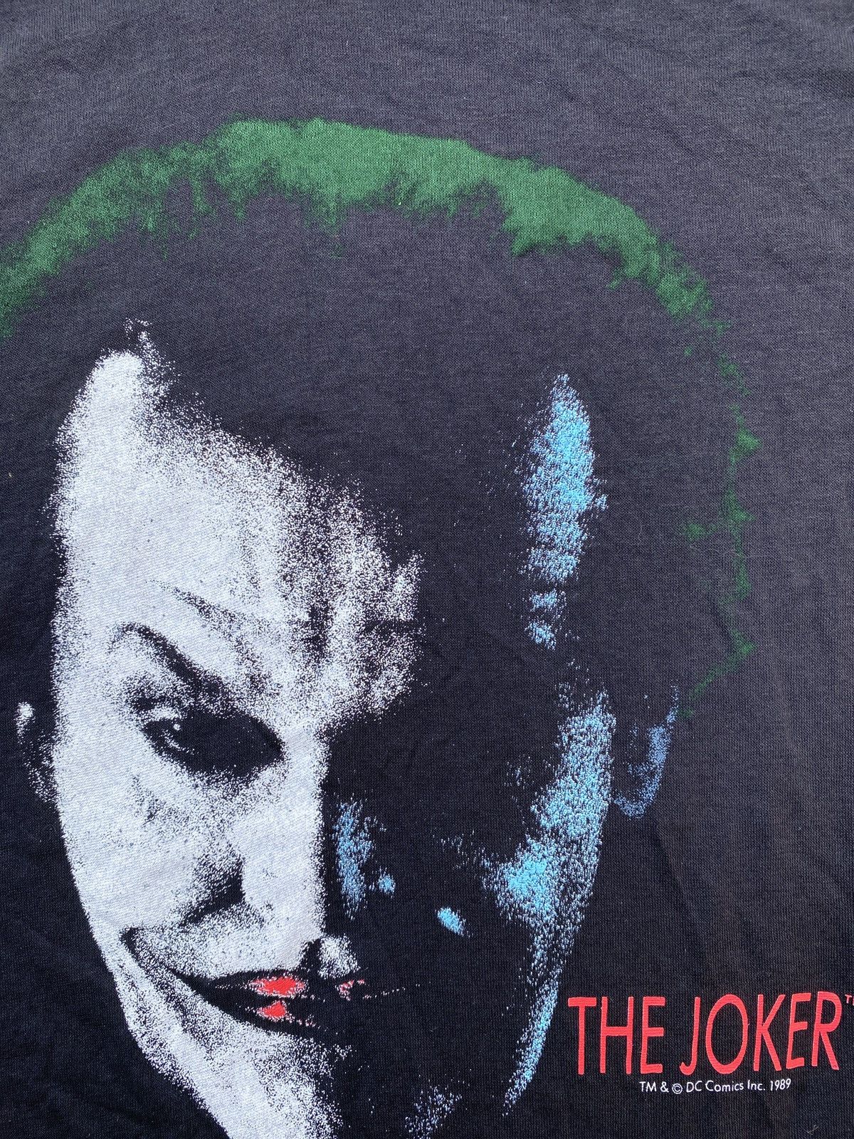 DC Comics × Vintage 80s Batman movie Joker print shirt sz M Size US M / EU 48-50 / 2 - 2 Thumbnail