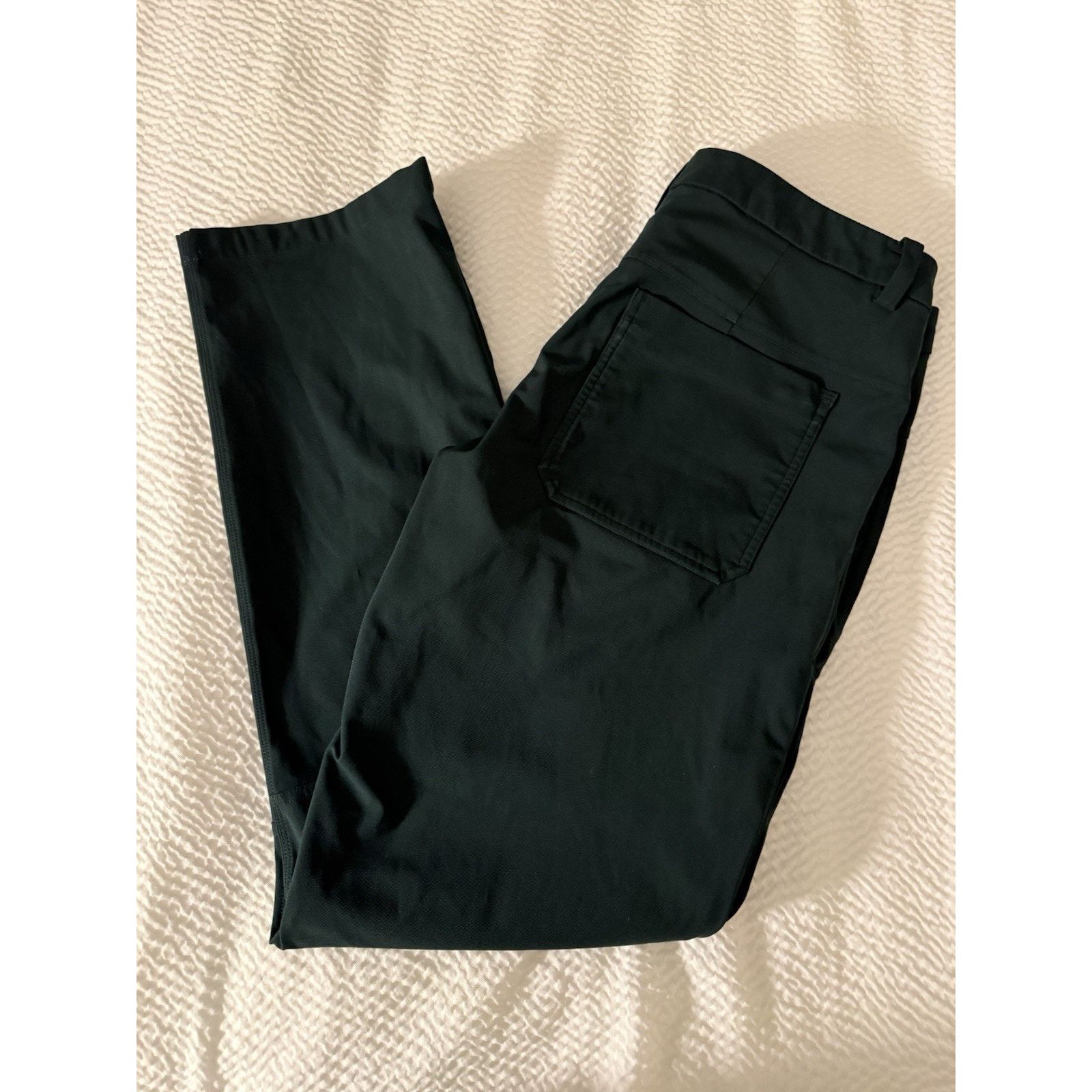 Lululemon Lululemon ABC Pants 36 X 32 Dark Green Canvas Office Work Size US 36 / EU 52 - 3 Thumbnail