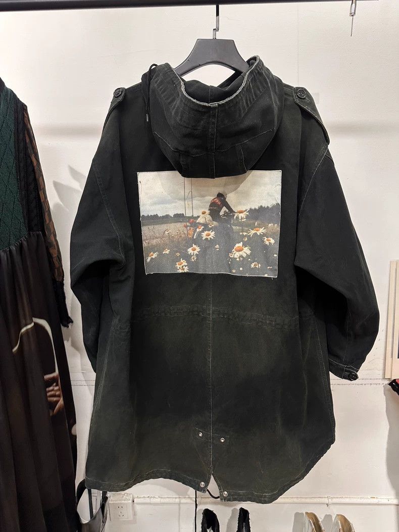 Raf Simons Raf simons 2021ss Motorcycle Washing Ash jacket 2502-Nexta Size US S / EU 44-46 / 1 - 4 Thumbnail