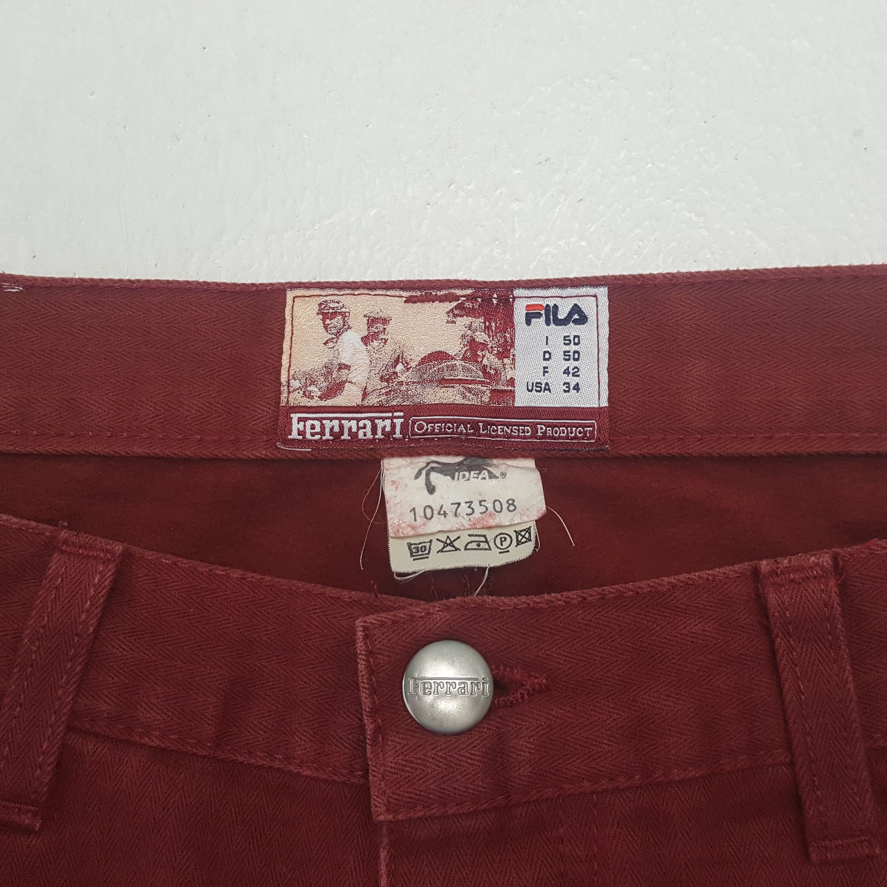 Fila Fila X Ferrari Trousers Pants C297N8 Size US 32 / EU 48 - 13 Thumbnail