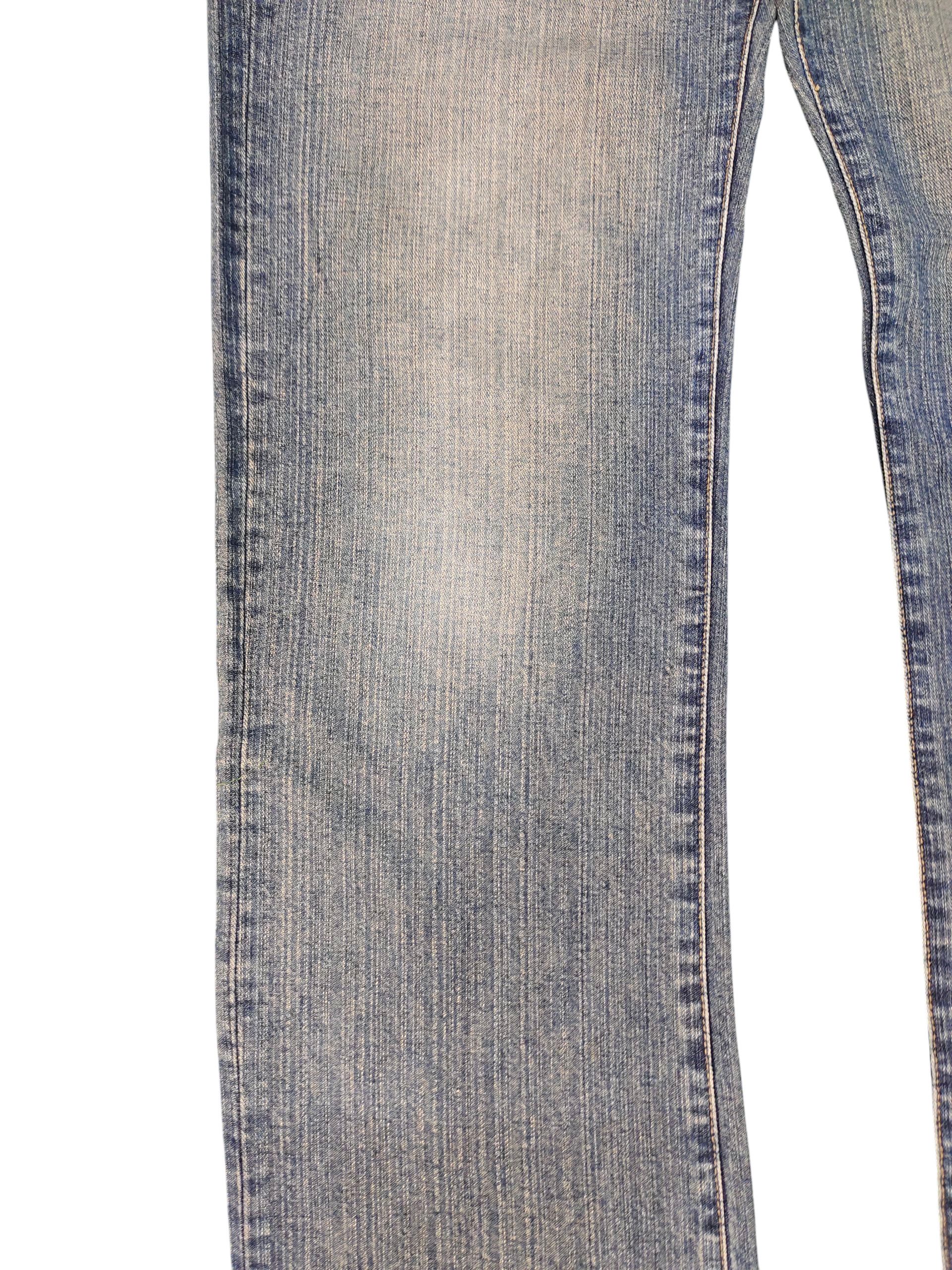 Bugle Boy Vintage Bugle Boy Usa Clawmark Distress Faded Denim Jeans Size US 30 / EU 46 - 4 Thumbnail