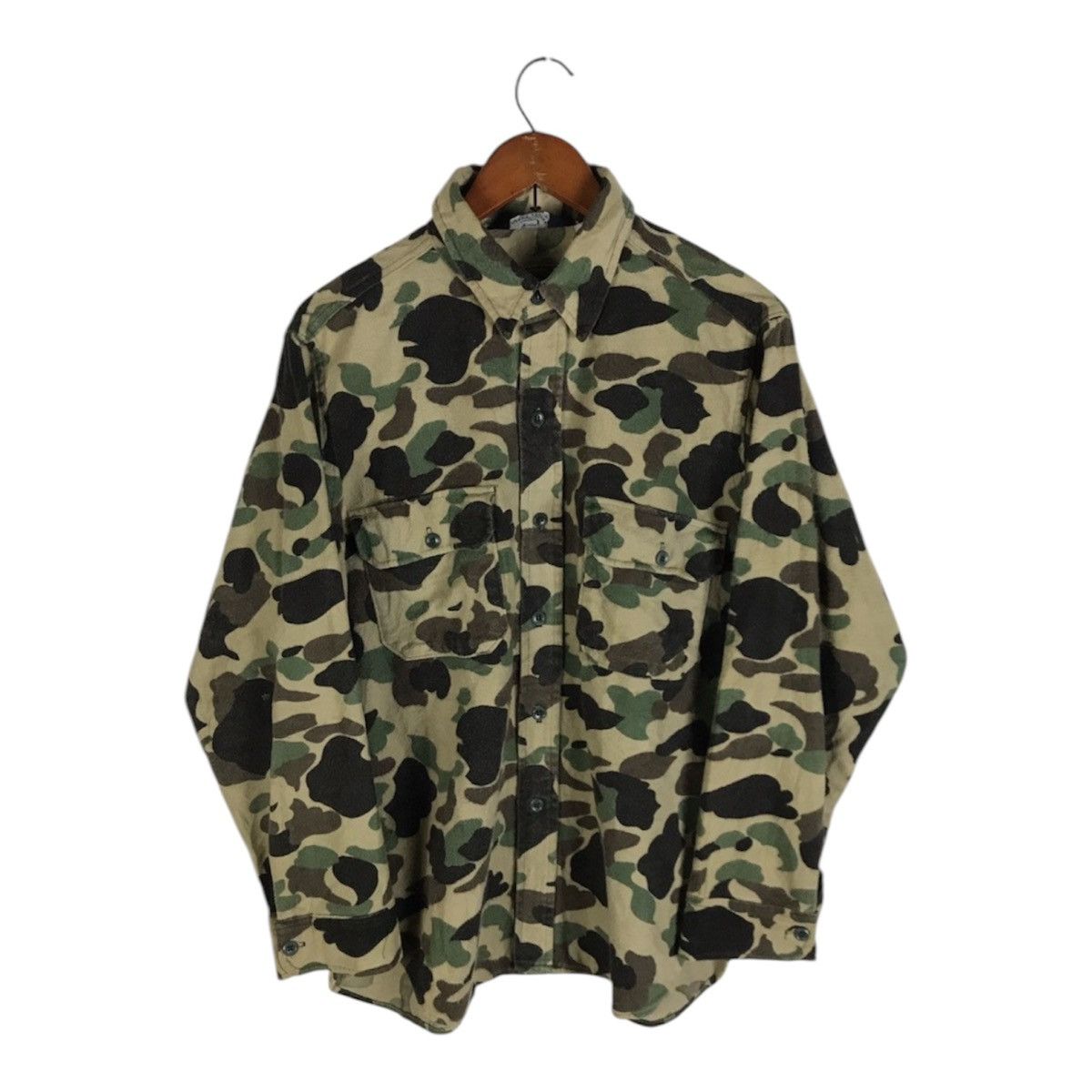 🔥Rare🔥Vintage Woolrich Camo Flannel