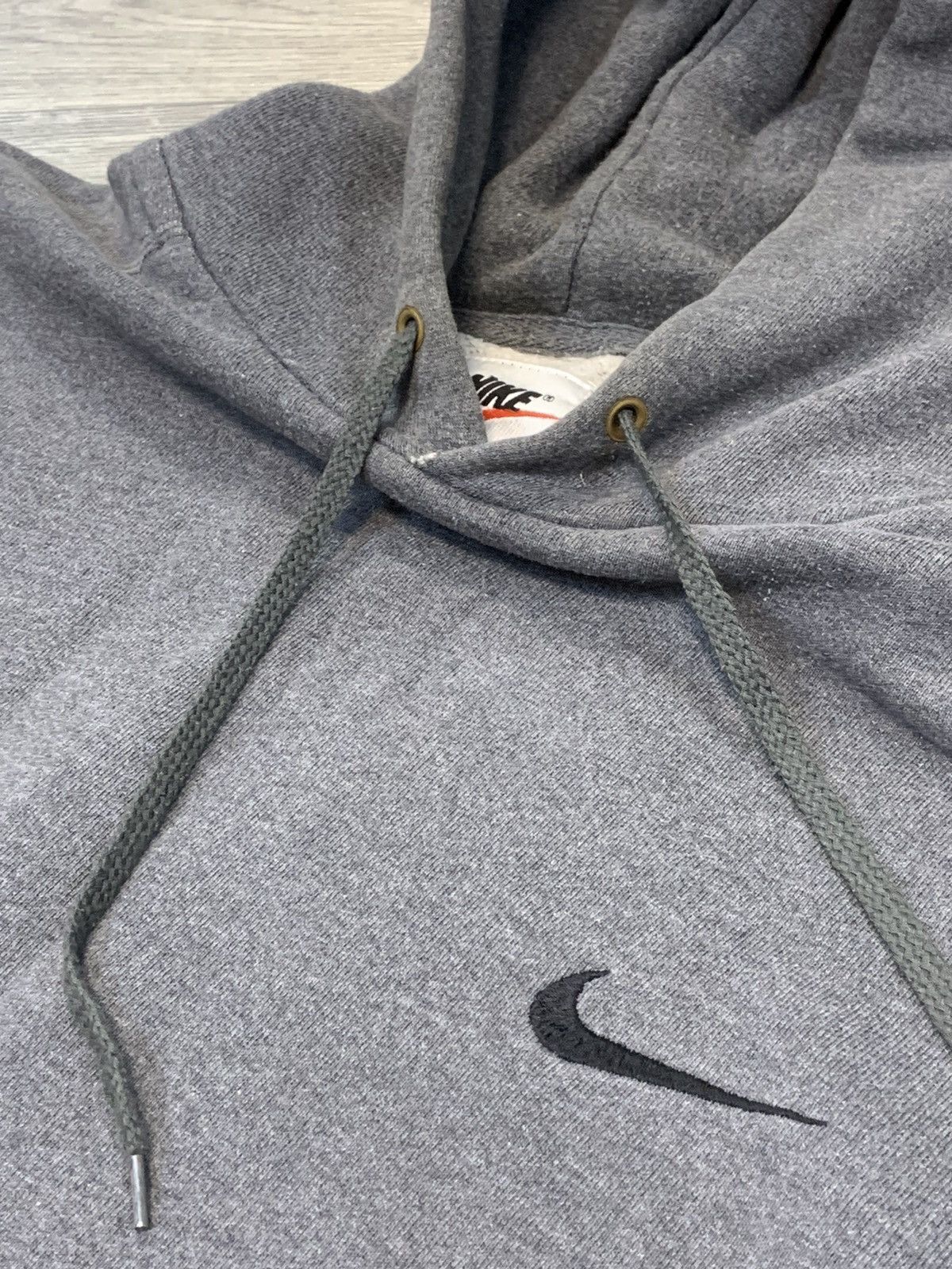 Vintage Nike grey vintage hoodie men’s size L Size US L / EU 52-54 / 3 - 4 Thumbnail