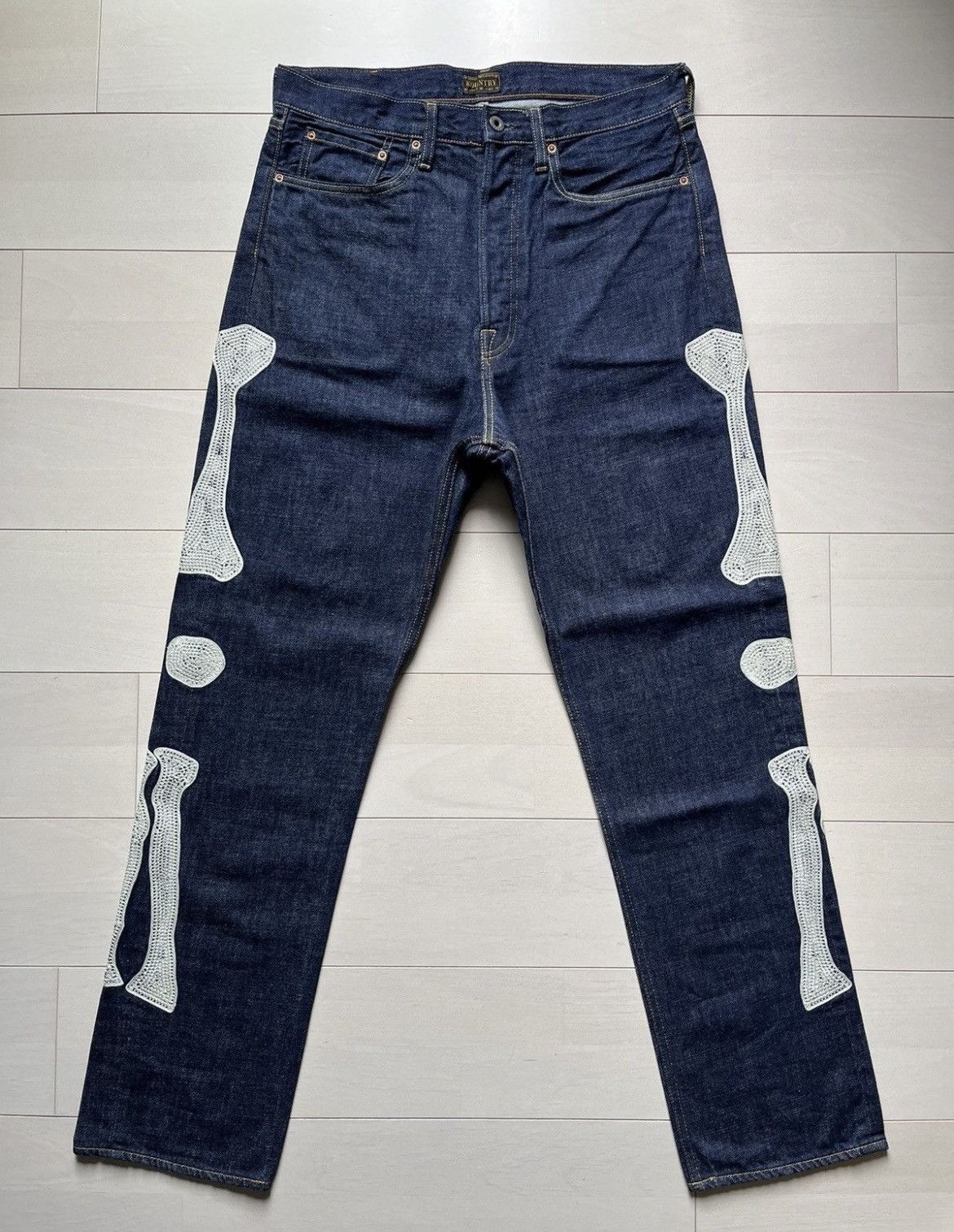 Kapital Bone Jeans | Grailed