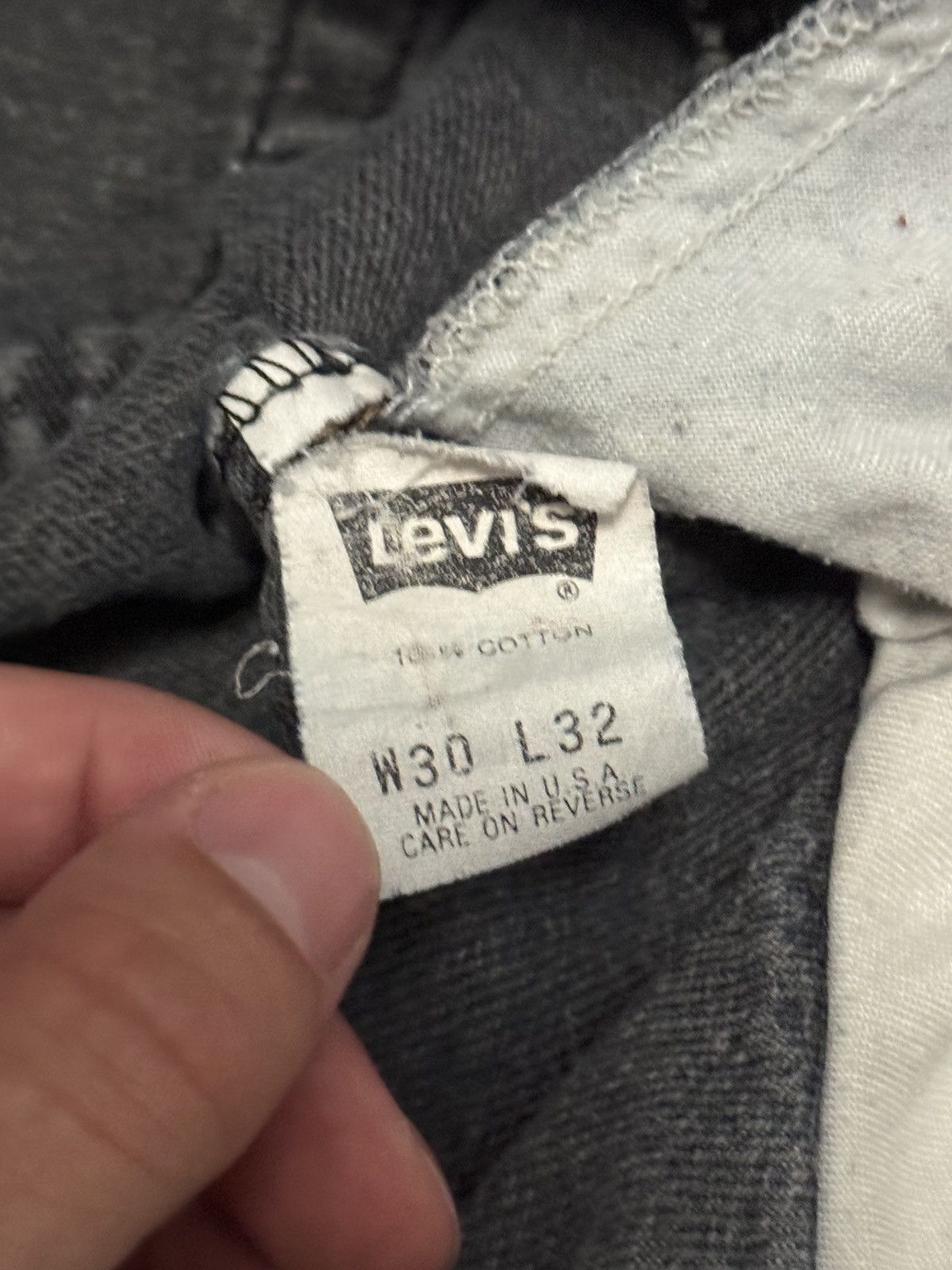 Levi's Vintage Clothing Vintage 90s Silvertab Levi’s Acid Wash Relaxed Taper Jeans Size US 30 / EU 46 - 5 Thumbnail