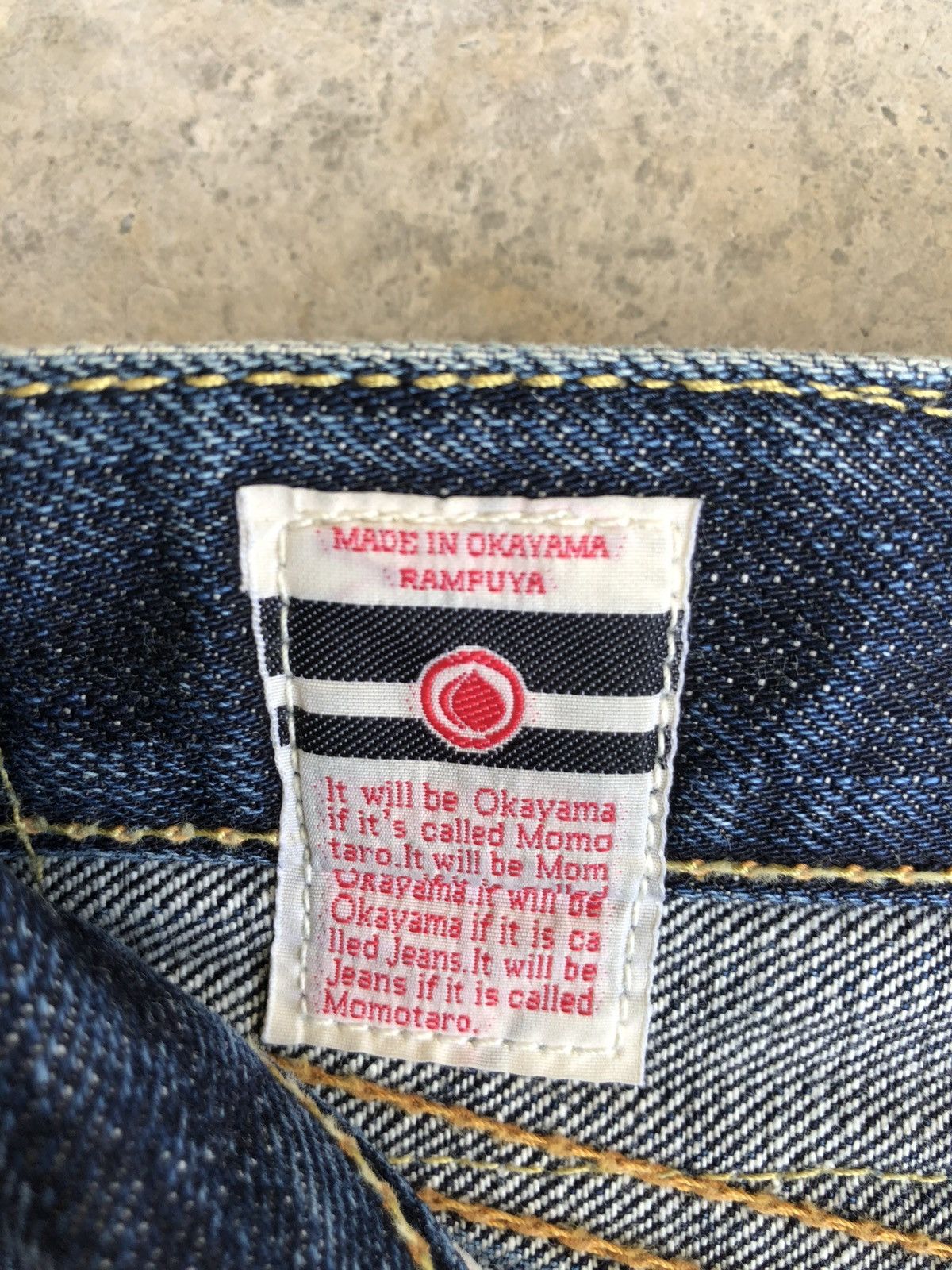 Momotaro Jeans Momotaro 0905SP Selvedge Denim Distressed Jeans Size US 31 - 20 Thumbnail