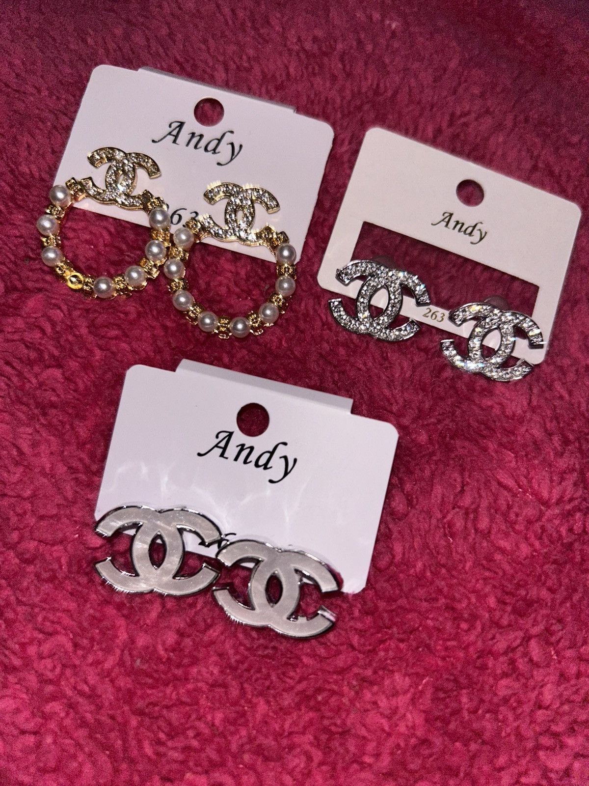 Other Chanel inspired earrings Size ONE SIZE - 2 Thumbnail