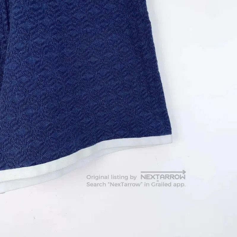 Chanel Chanel Deep Blue Cotton Women's Shorts . Size 22" - 3 Thumbnail