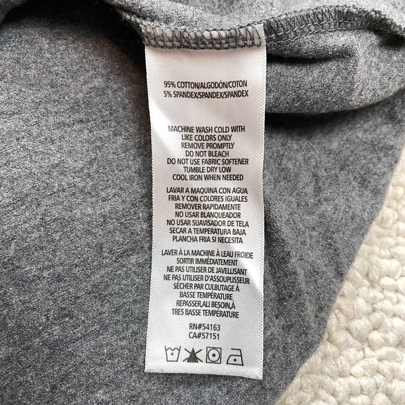 Tommy Hilfiger Tommy Hilfiger Sport Shirt Womens Medium Gray Long Sleeve Crew Cotton Top Size M / US 6-8 / IT 42-44 - 6 Thumbnail