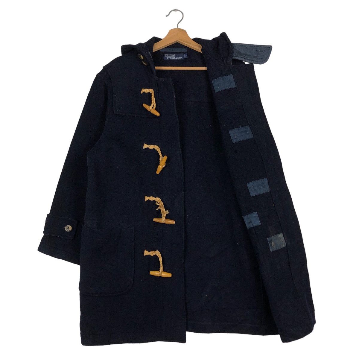 Polo Ralph Lauren × RRL Ralph Lauren 🔥VINTAGE LONG DUFFLE JACKET WOOL POLO RALPH LAUREN USA Size US S / EU 44-46 / 1 - 11 Thumbnail
