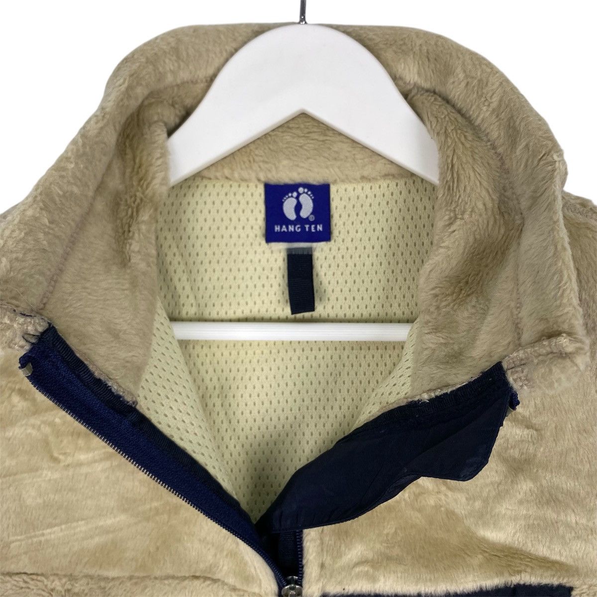 Hang Ten × Vintage Vintage 90s Hang Ten Fleece Vests Full Zip Size 34S - 5 Thumbnail
