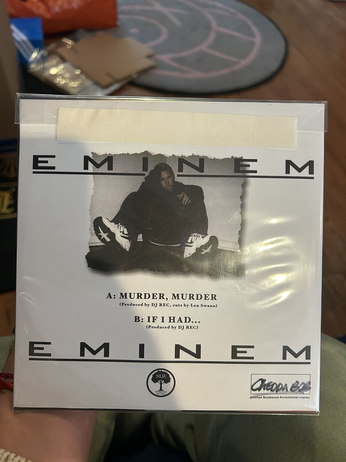 Eminem Eminem special edition 45 signed by chedda Bob Size ONE SIZE - 3 Thumbnail