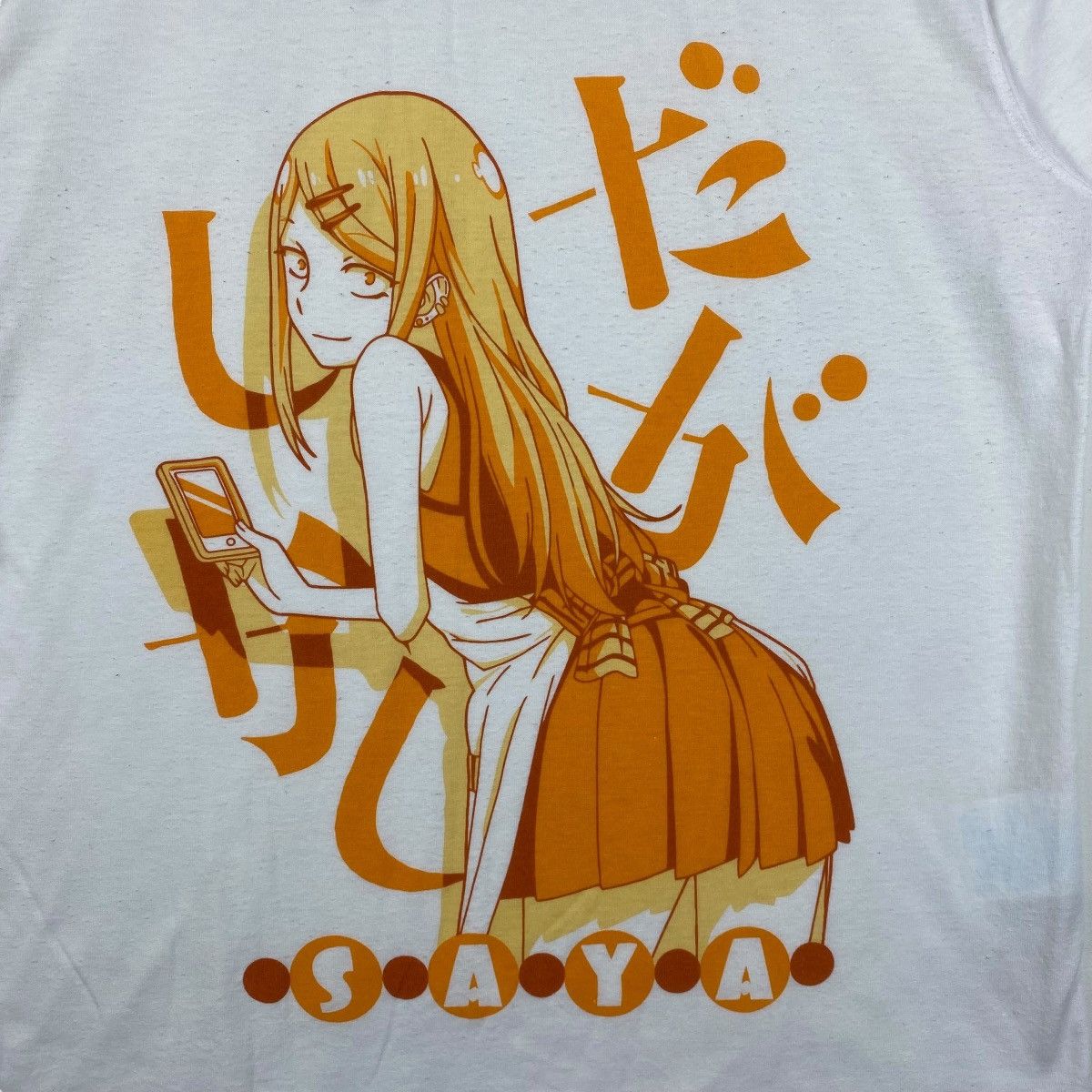 Anime × Japanese Brand DAGASHI KASHI Endou Saya Japanese Anime Manga Promo Tee Size US M / EU 48-50 / 2 - 2 Thumbnail