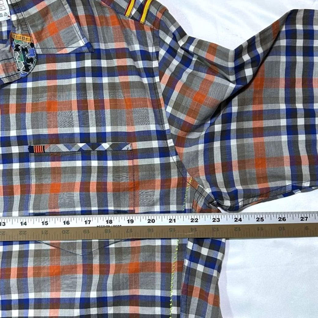 Robert Graham Robert Graham Plaid Button Down Shirt Long Sleeve Mens XL Brown Size US XL / EU 56 / 4 - 7 Thumbnail