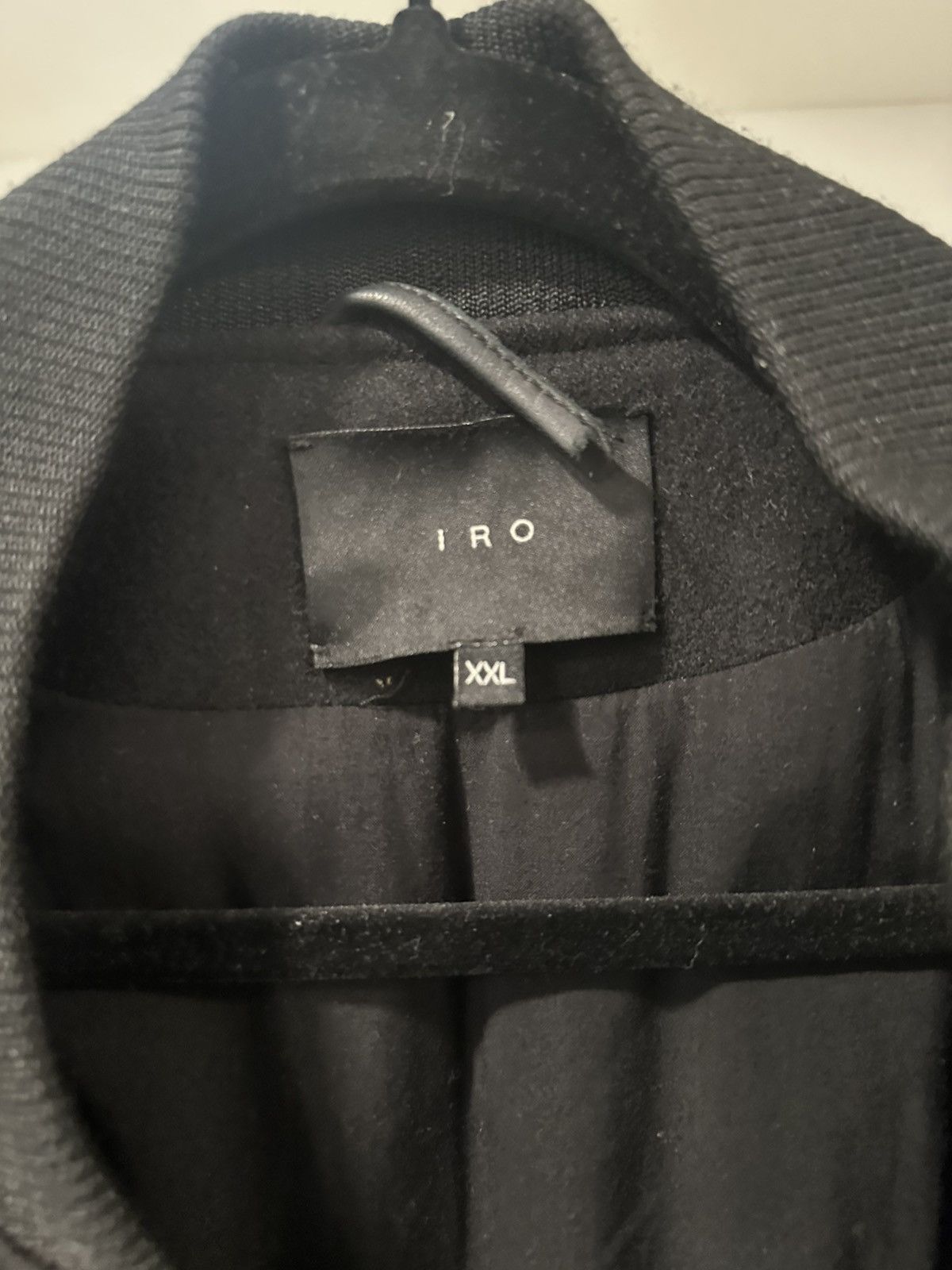 Iro Iro Mens Leather Jacket Size US XXL / EU 58 / 5 - 6 Thumbnail