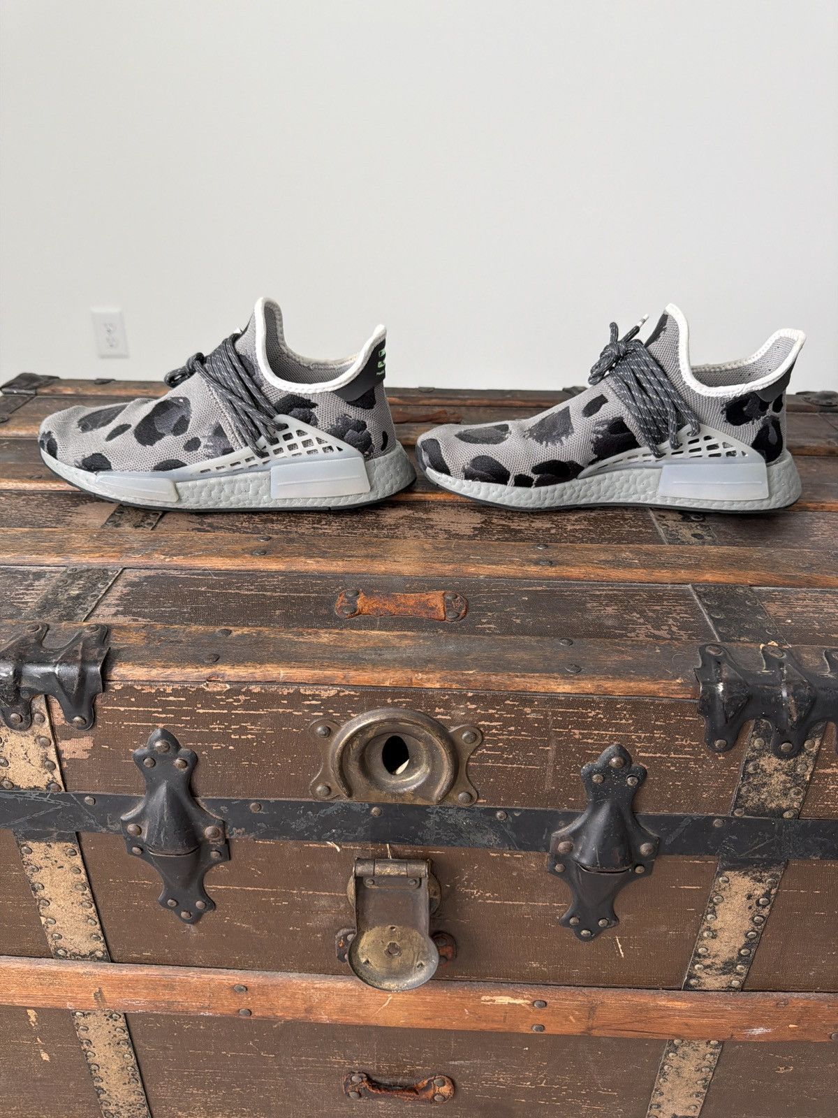 Adidas × Pharrell Ultraboost Hu gray Cheetah Size US 9.5 / EU 42-43 - 1 Thumbnail