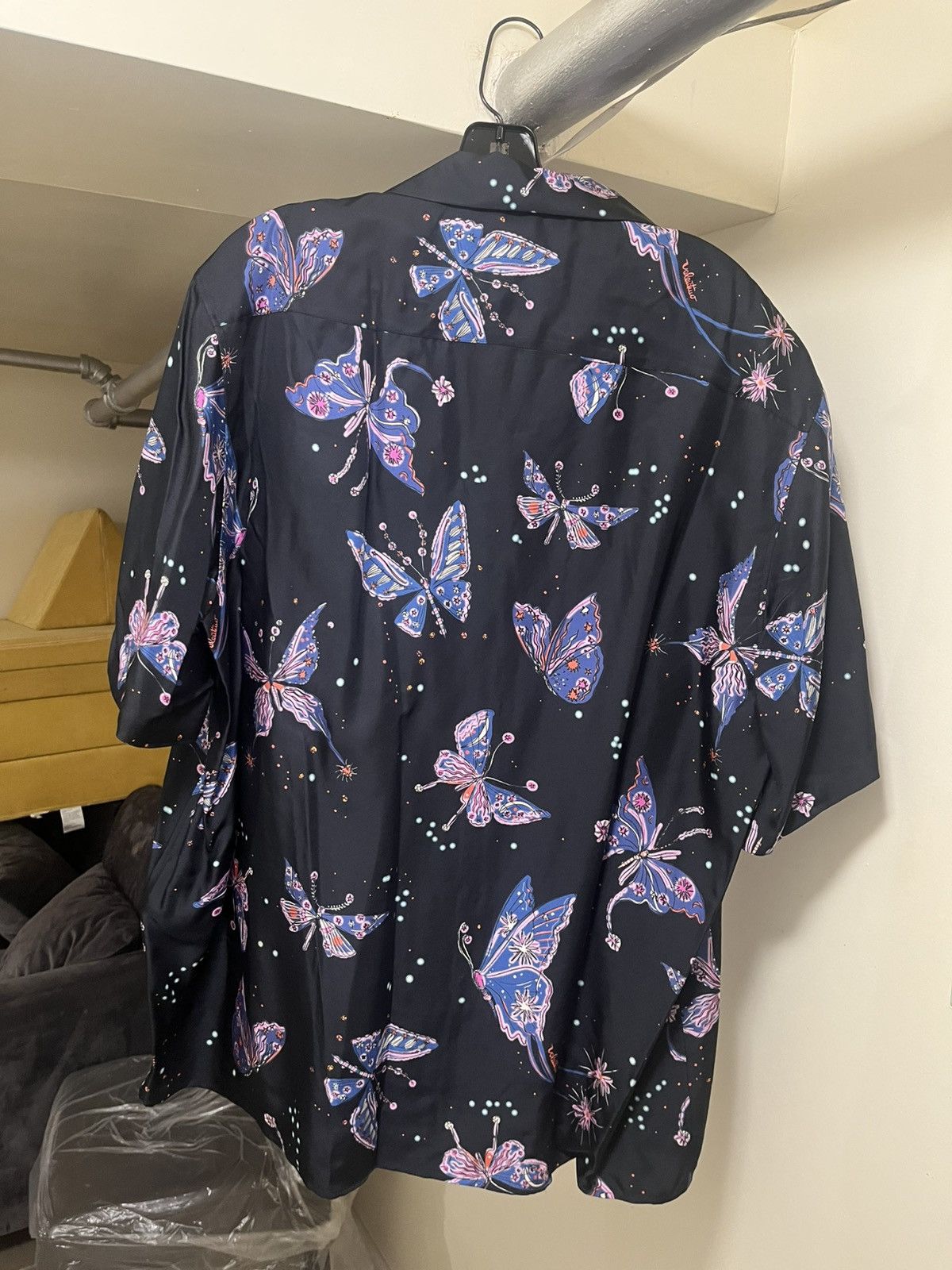 Valentino Valentino Garavani Utopia Butterfly Camp Shirt Sz 50 Size US M / EU 48-50 / 2 - 8 Thumbnail