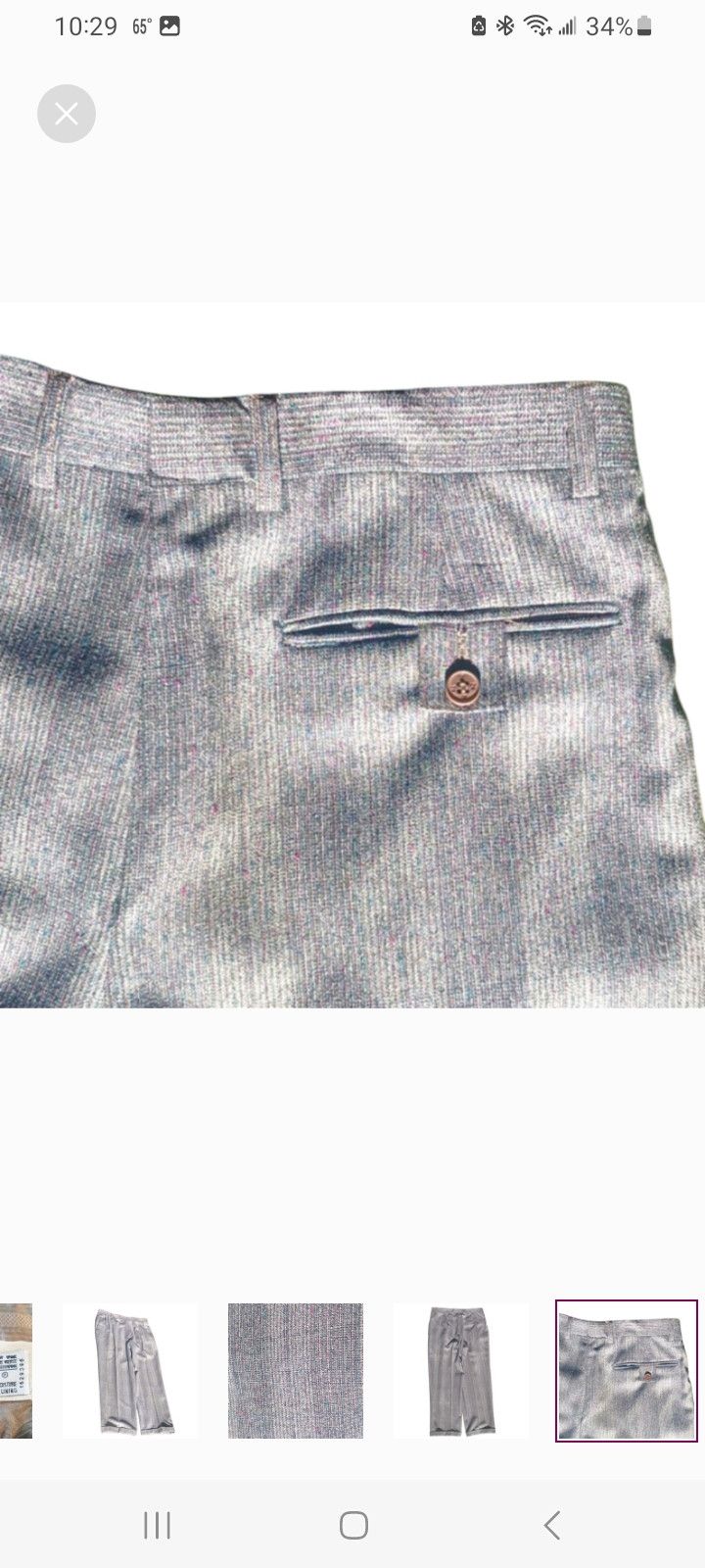 Zanella Zanella Pure Wool Pants, W30" Size US 30 / EU 46 - 7 Thumbnail