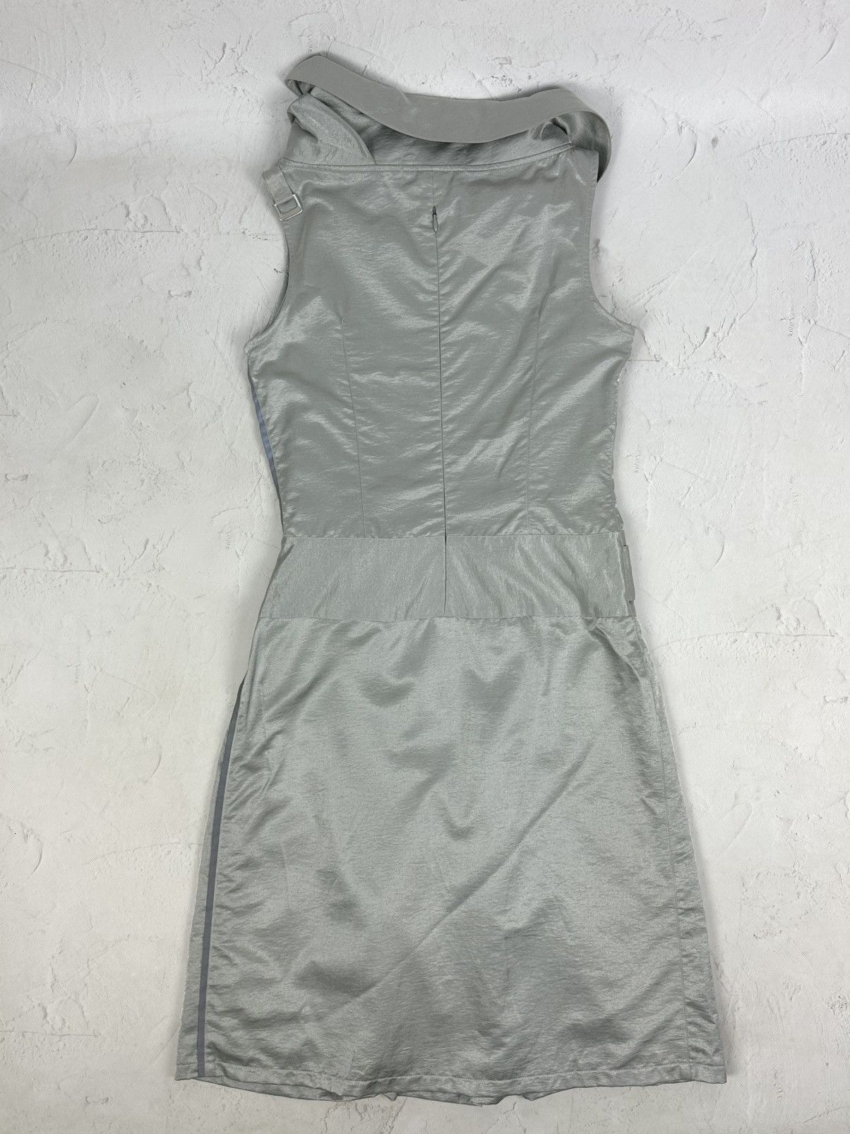If Six Was Nine Vintage Belted Reflective Line Midi Dress Size S / US 4 / IT 40 - 8 Thumbnail