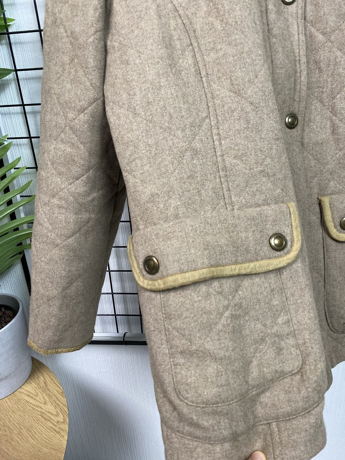 Designer × Stephan Schneider SchneiderS Salzburg Luxury women lana wool jacket Nathalie Size L / US 10 / IT 46 - 7 Thumbnail