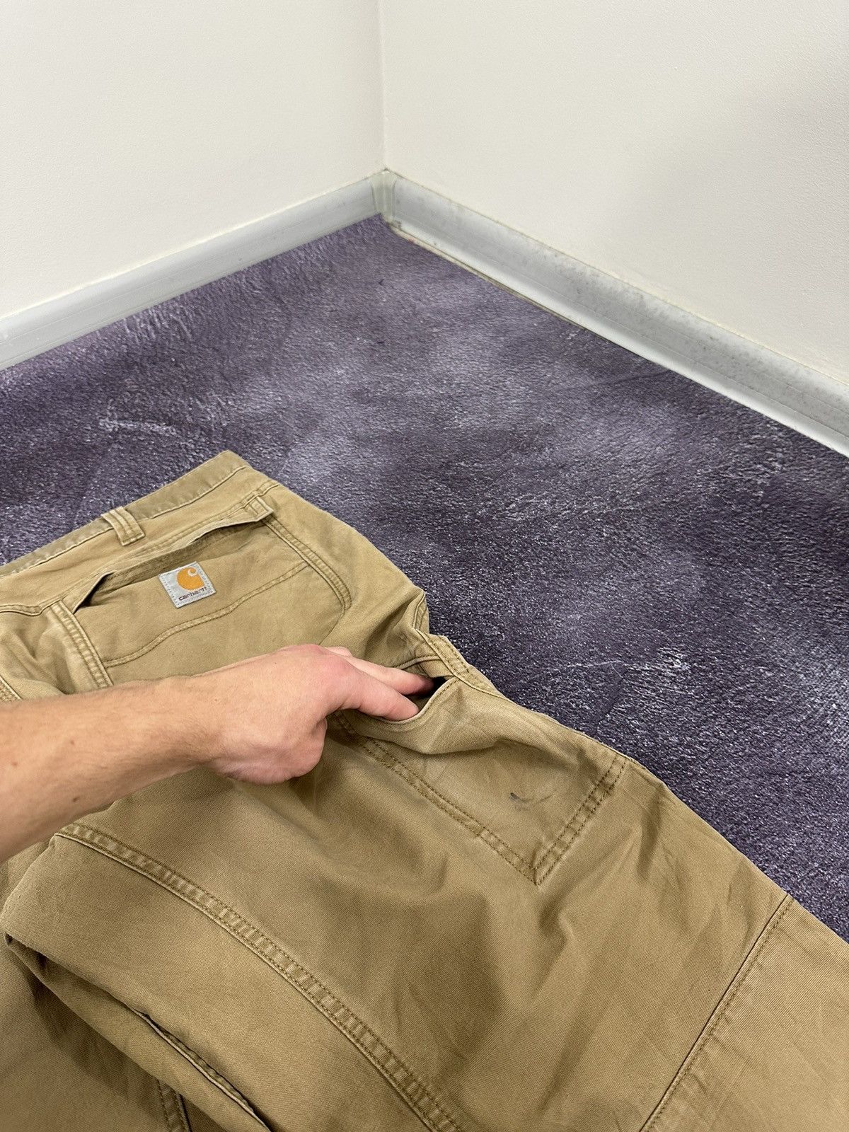Carhartt Vintage Carhartt Carpenter Relaxed Fit USA Cargo Work Pants Size US 40 / EU 56 - 7 Thumbnail