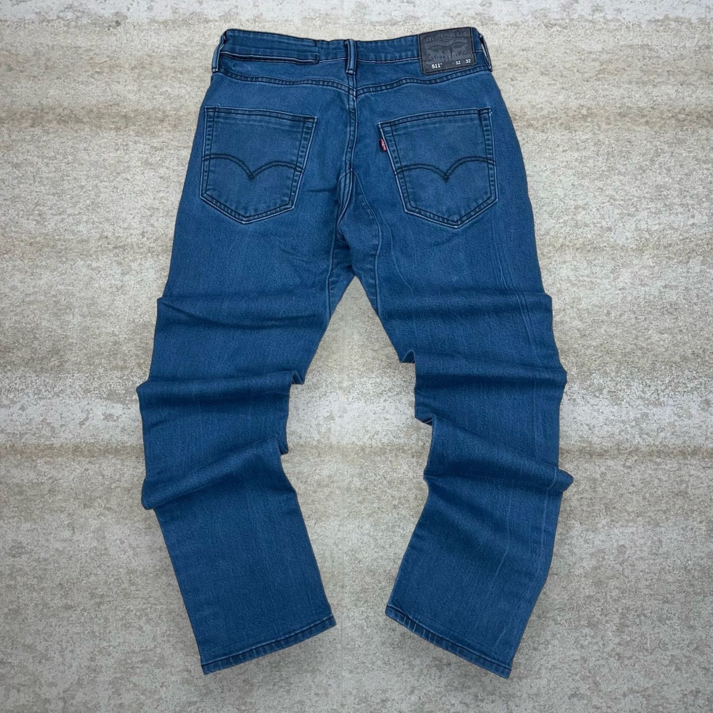 Levi's Levis Jeans 511 32x32 Slim Fit Slate Blue Wash Denim Red Tab Size US 32 / EU 48 - 1 Thumbnail