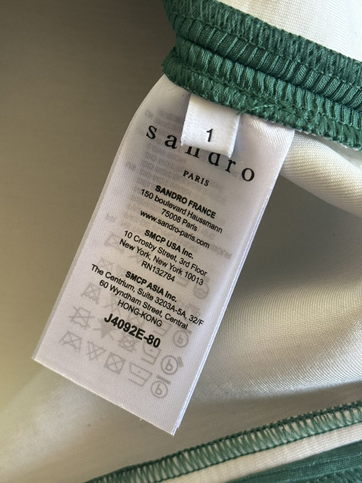 Sandro Sandro 1/size viscose ruffle mini skirt casual old money Size 25" / US 0 / IT 36 - 6 Thumbnail