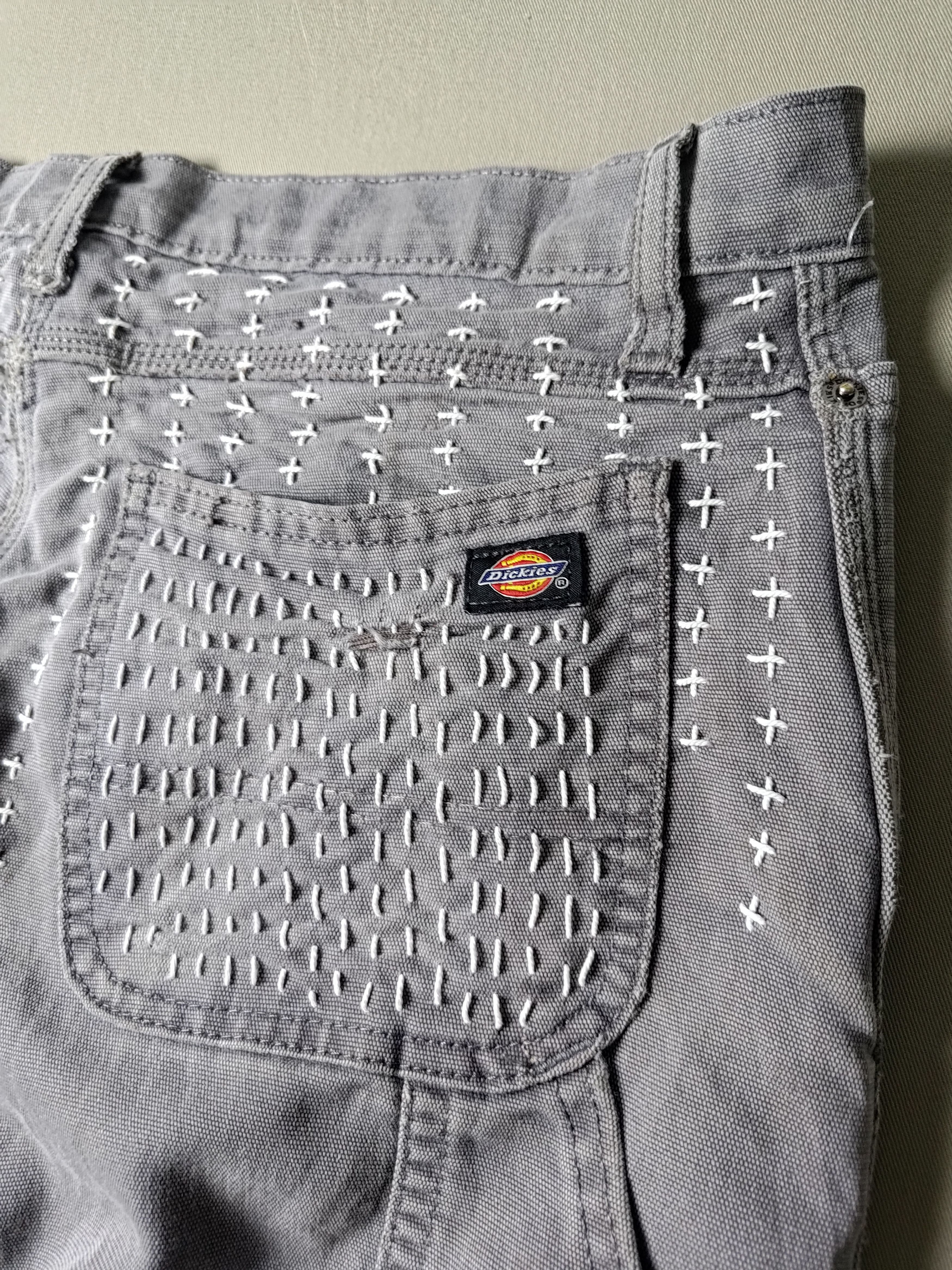 Dickies Sold Out - Dickies Carpenter - Boro Patchwork Size US 34 / EU 50 - 5 Thumbnail