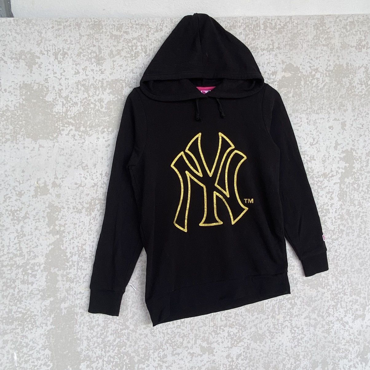 Other Vintage Yankees Big Logo Embroidered Hoodie Sweater Black Size US M / EU 48-50 / 2 - 3 Thumbnail