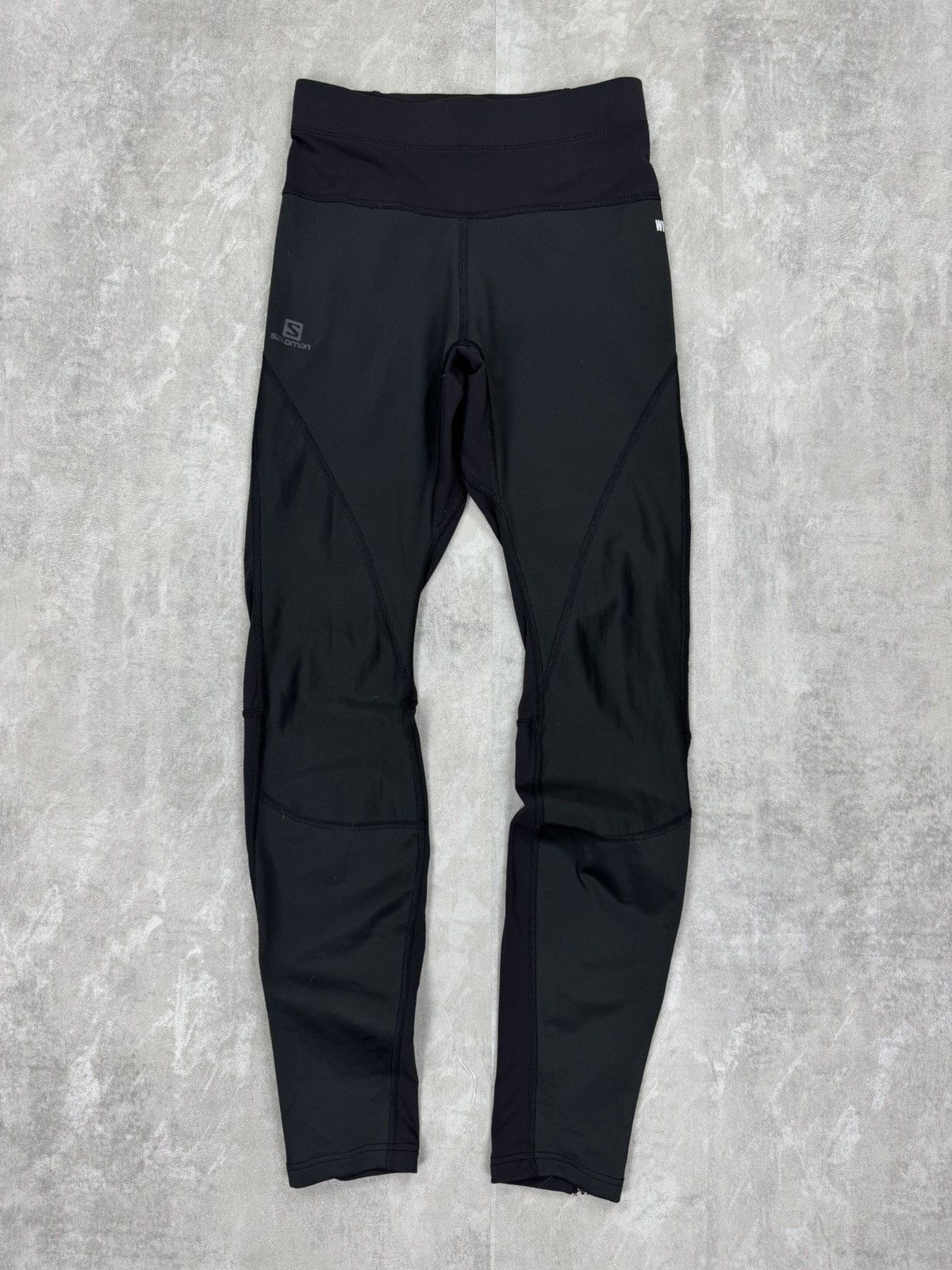Salomon Salomon Windstopper Womens Leggings Size XS Hikings Trail Size 25" / US 0 / IT 36 - 1 Thumbnail